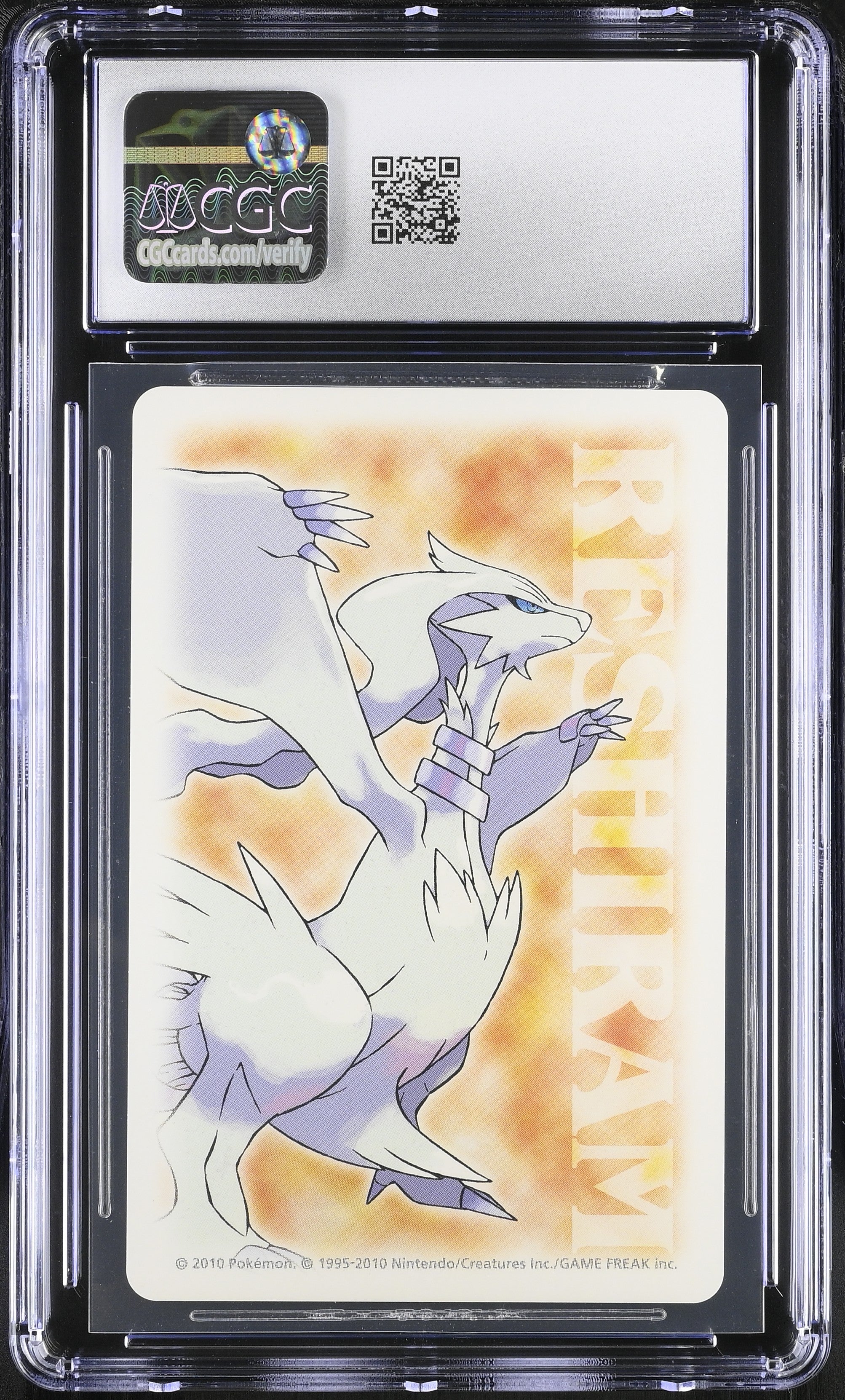 Scrafty J CGC 10 Gem Mint 2010 Poker Black Pokemon Playing Card Japanese