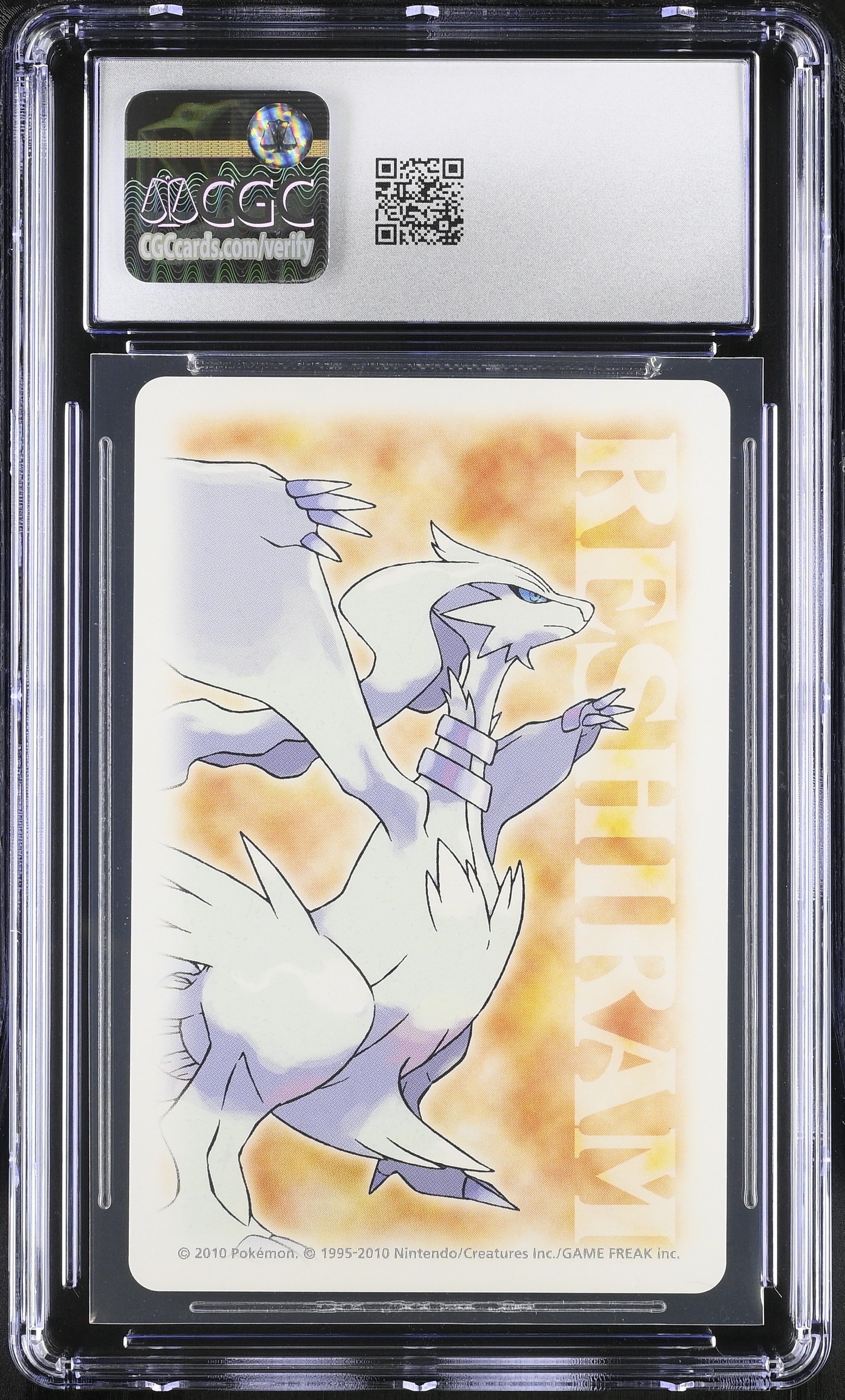 Sawsbuck 10§ CGC 9 Mint 2010 Poker Black Pokemon Playing Card Japanese