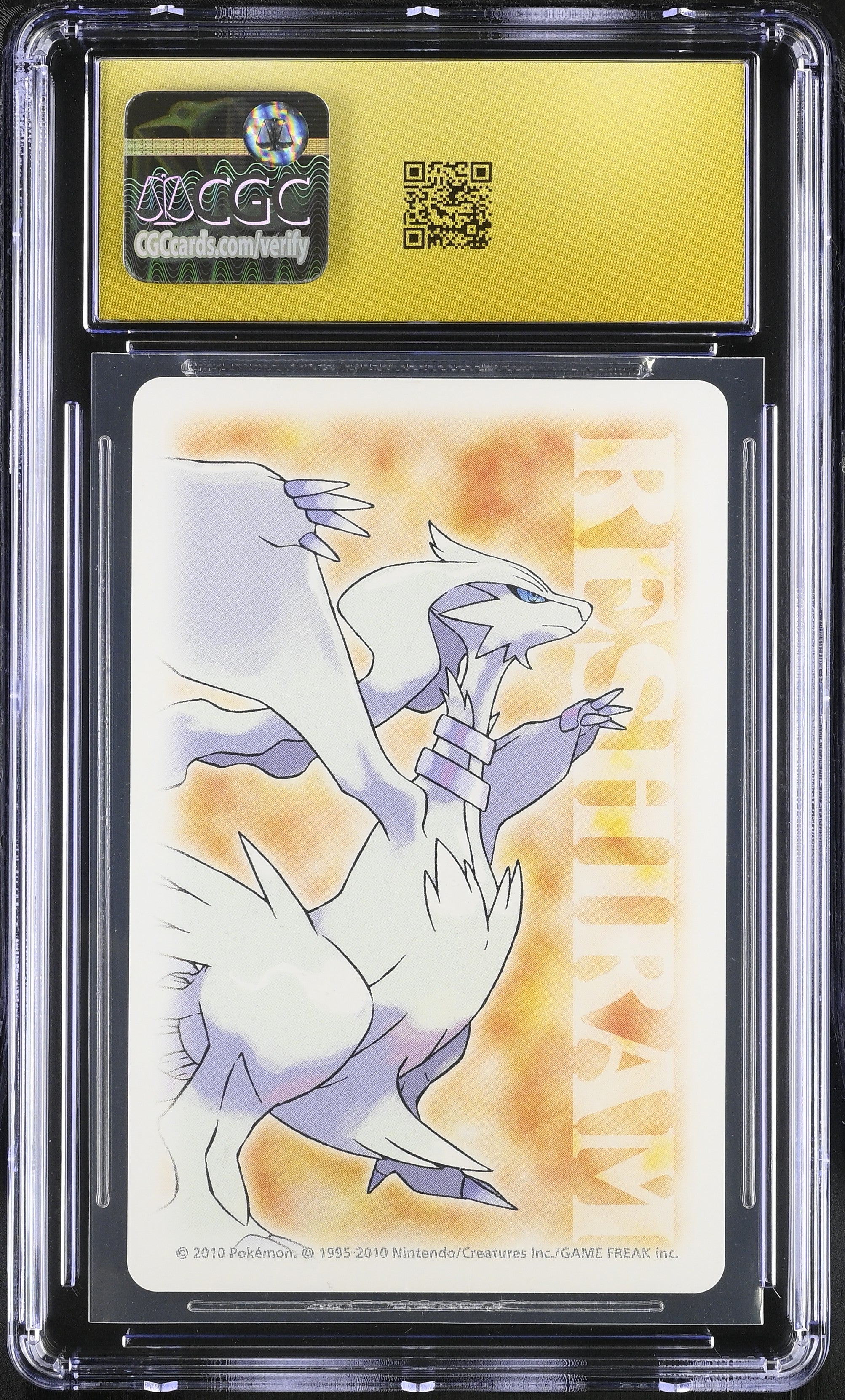 Musharna 9 CGC 10 Pristine 2010 Poker Black Pokemon Playing Card Japanese