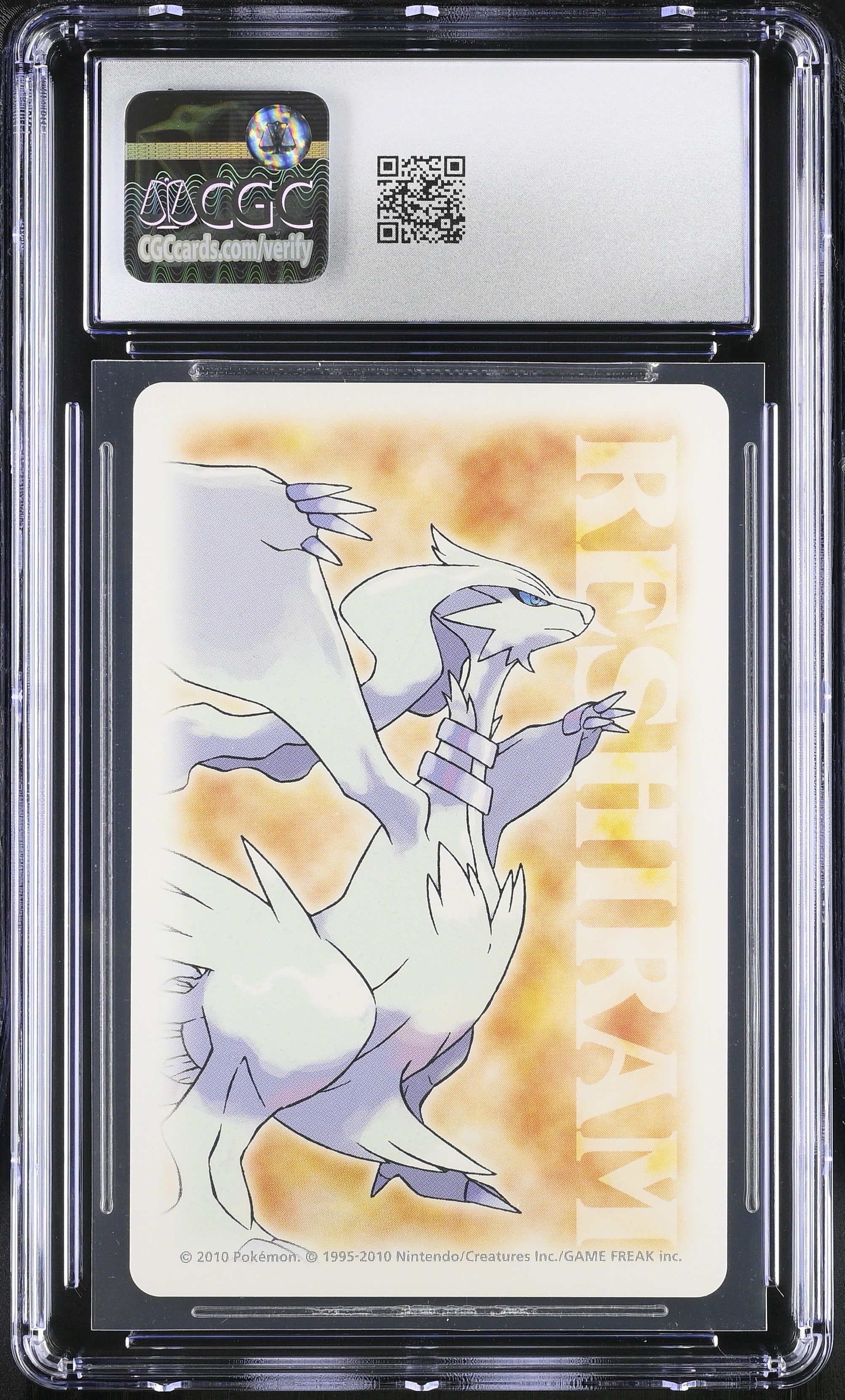 Dewott 7 CGC 9 Mint 2010 Poker Black Pokemon Playing Card Japanese