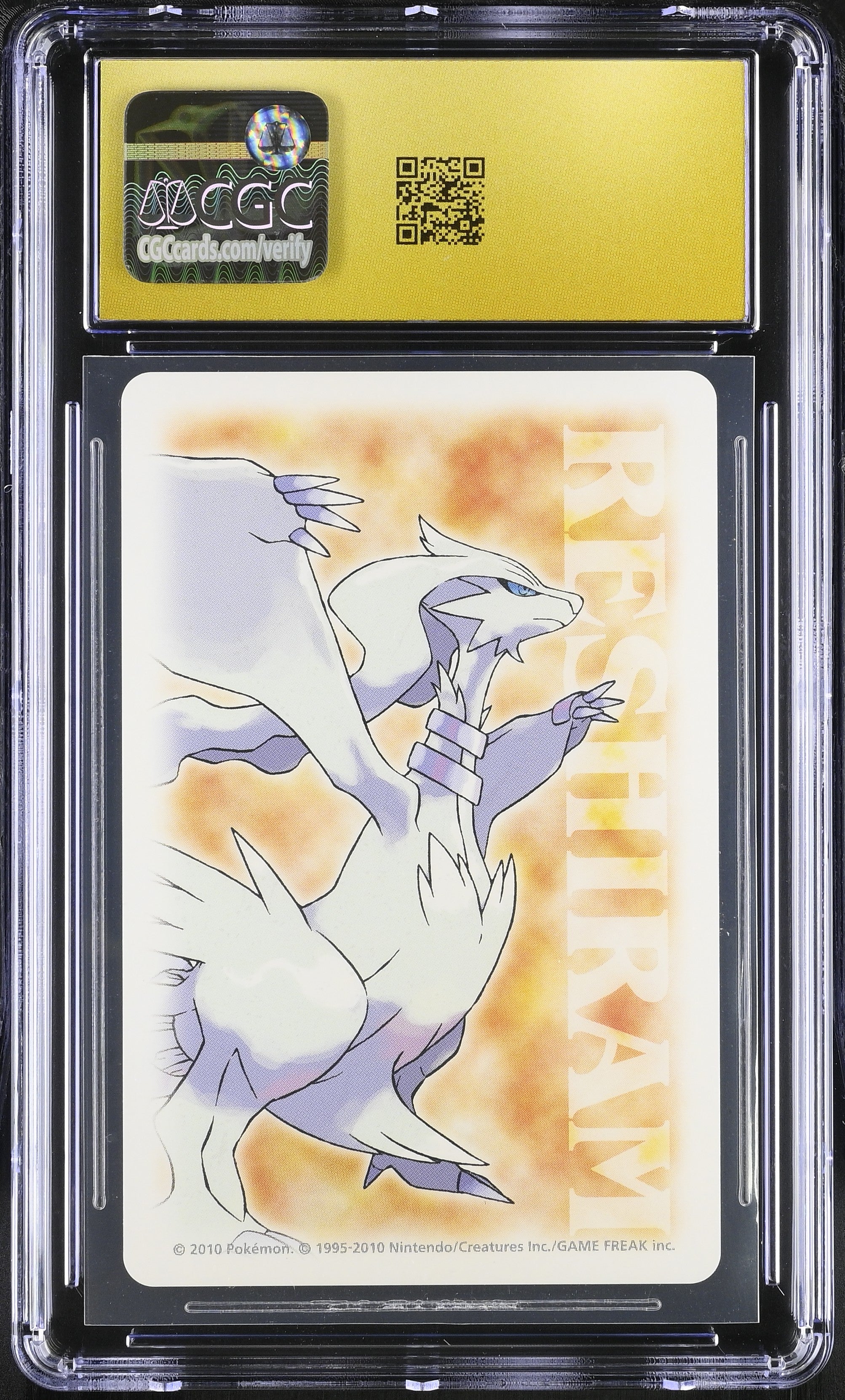 Cottonee 6 CGC 10 Pristine 2010 Poker Black Pokemon Playing Card Japanese