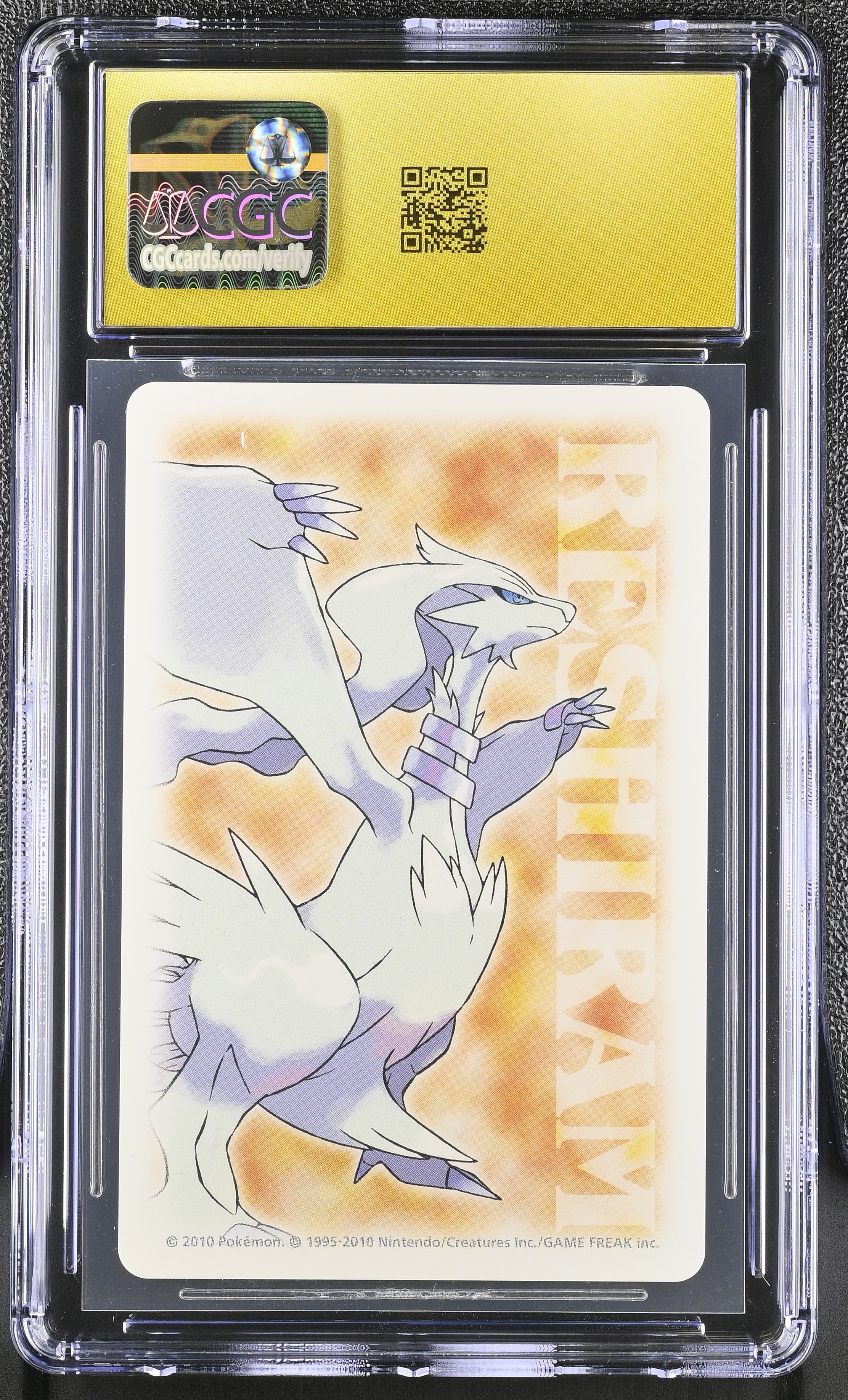 Panpour 5 CGC 10 Pristine 2010 Poker Black Pokemon Playing Card Japanese