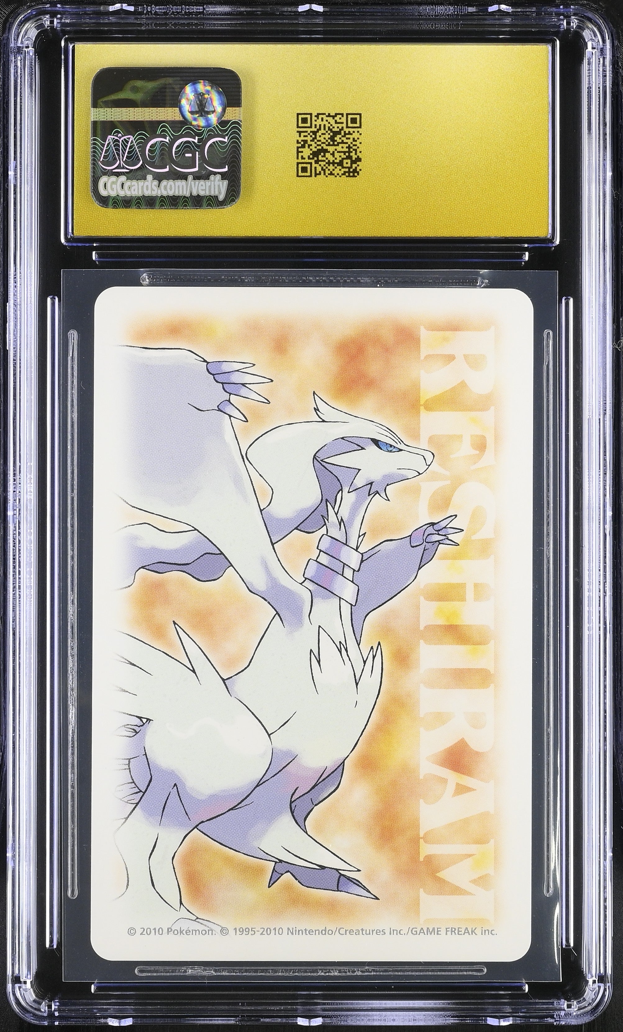 Oshawott A CGC 10 Pristine 2010 Poker Black Pokemon Playing Card Japanese