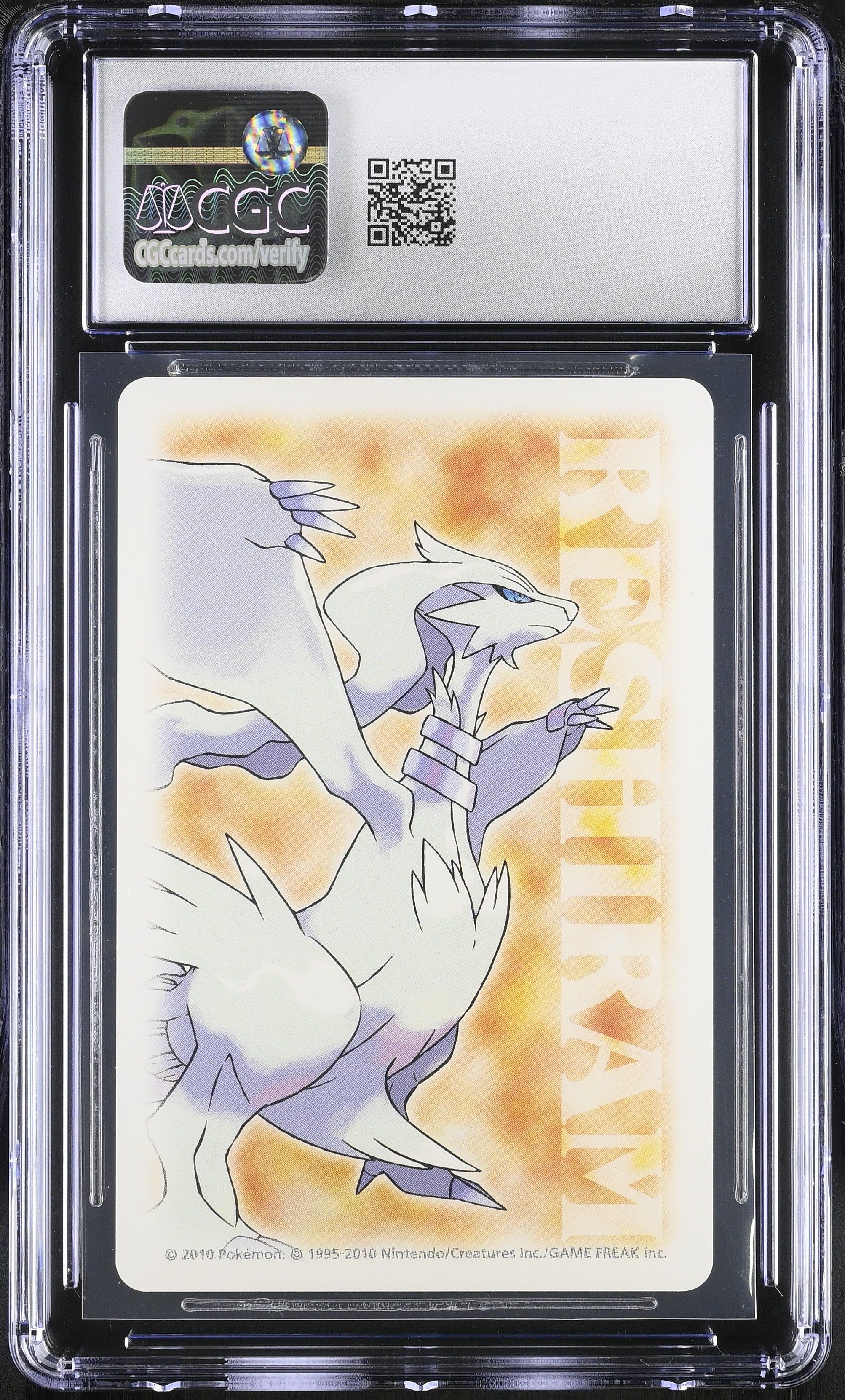 Emboar K¨ CGC 9 Mint 2010 Poker Black Pokemon Playing Card Japanese
