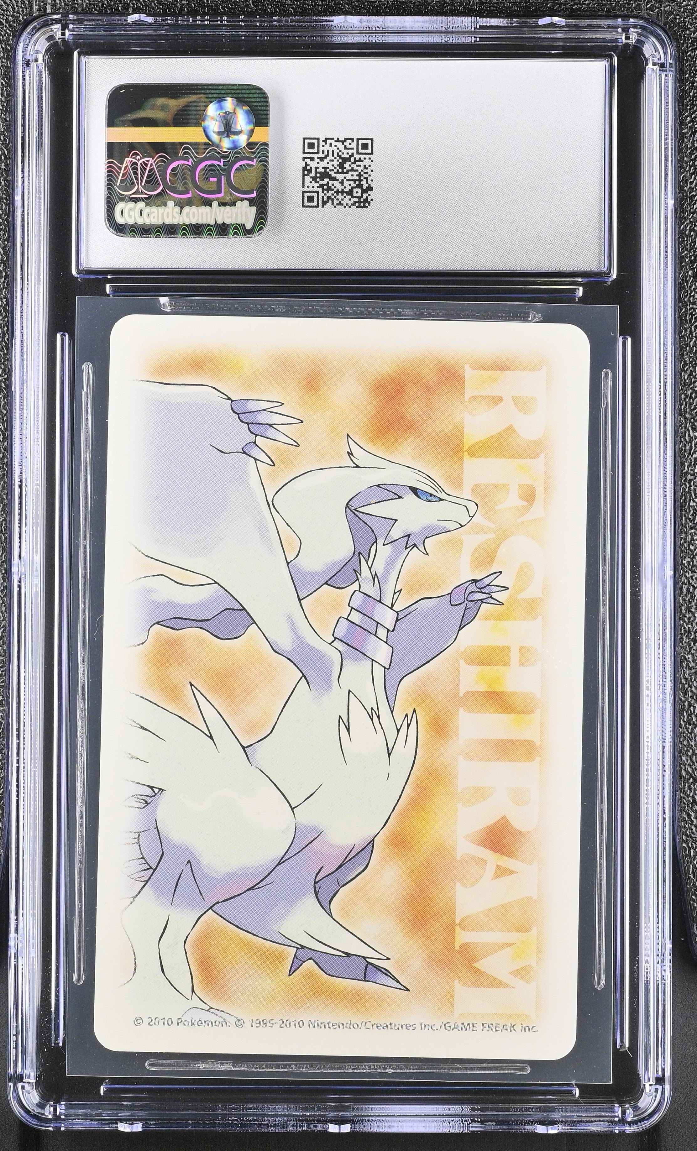 Pignite 7 CGC 10 Gem Mint 2010 Poker Black Pokemon Playing Card Japanese