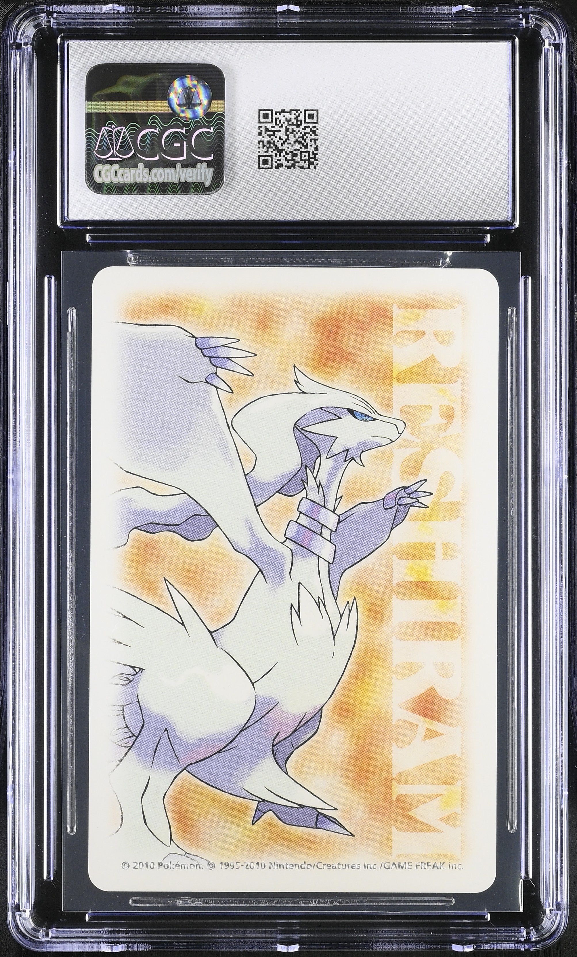 Tepig A CGC 10 Gem Mint 2010 Poker Black Pokemon Playing Card Japanese