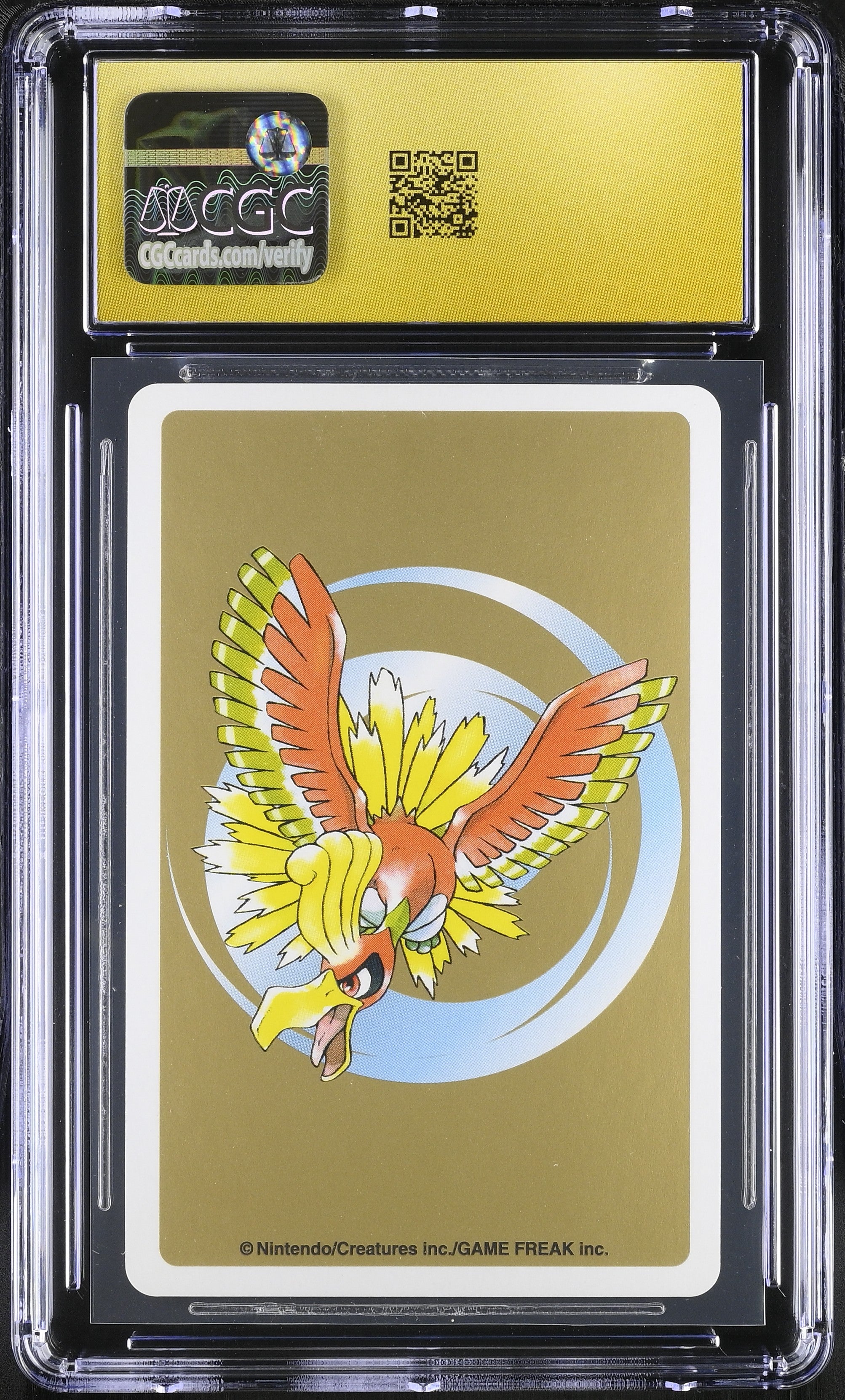 Elekid K CGC 10 Pristine 1999 Gold Poker Deck Pokemon Playing Card Japanese