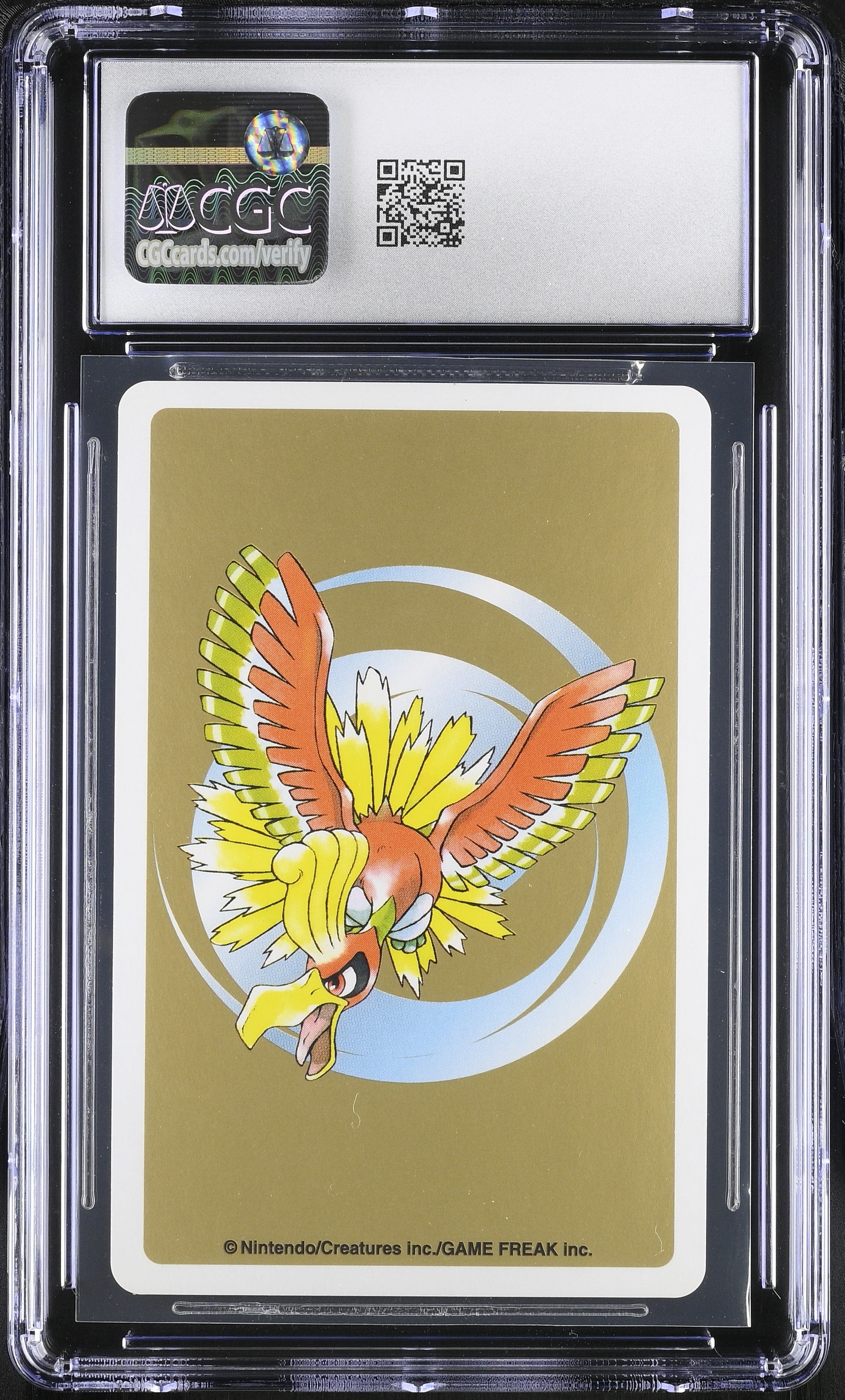 Gligar J§ CGC 10 Gem Mint 1999 Gold Poker Deck Pokemon Playing Card Japanese