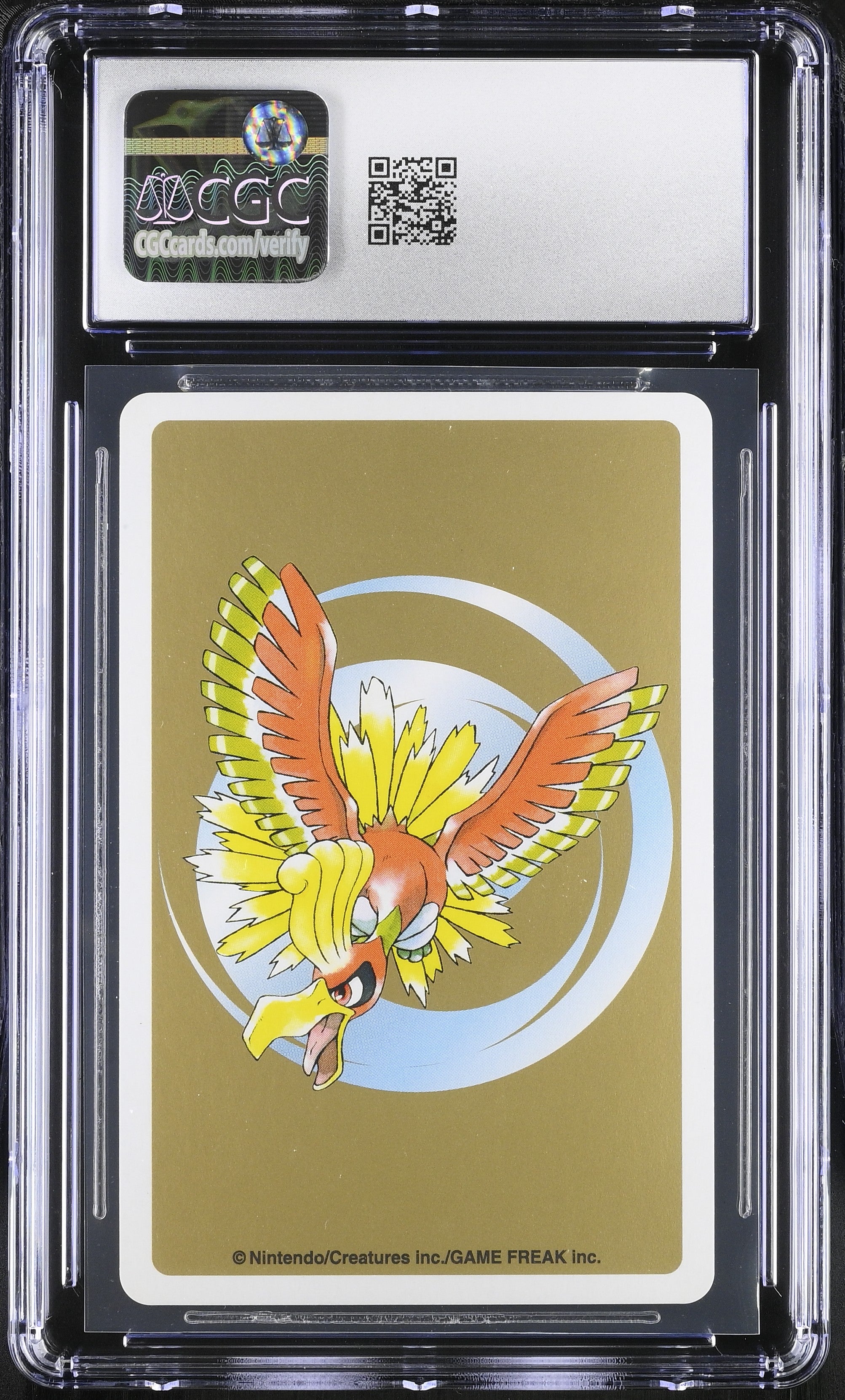 Tentacruel 6§ CGC 9 Mint 1999 Poker Gold Deck Pokemon Playing Card Japanese