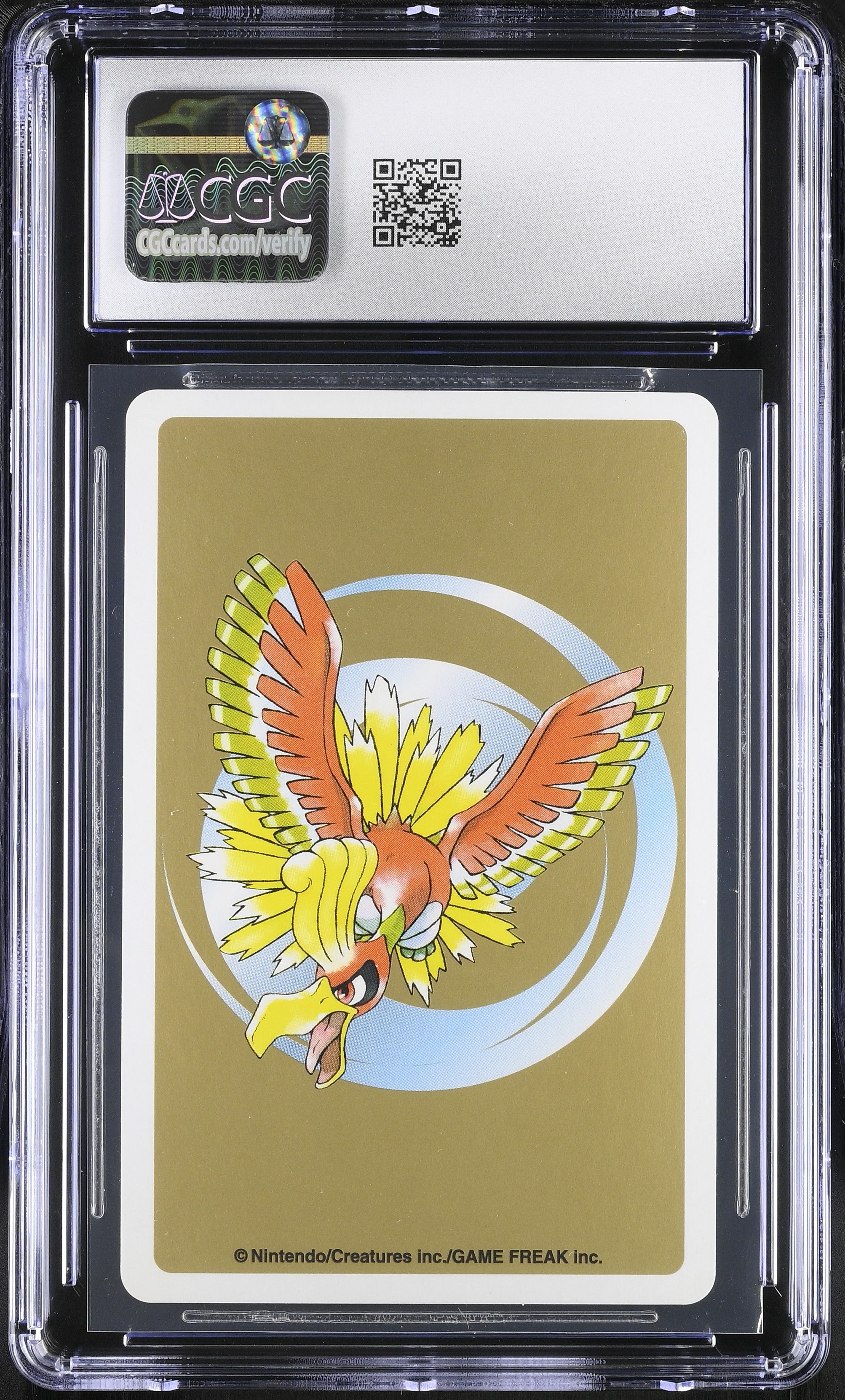 Espeon 5§ CGC 9 Mint 1999 Poker Gold Deck Pokemon Playing Card Japanese