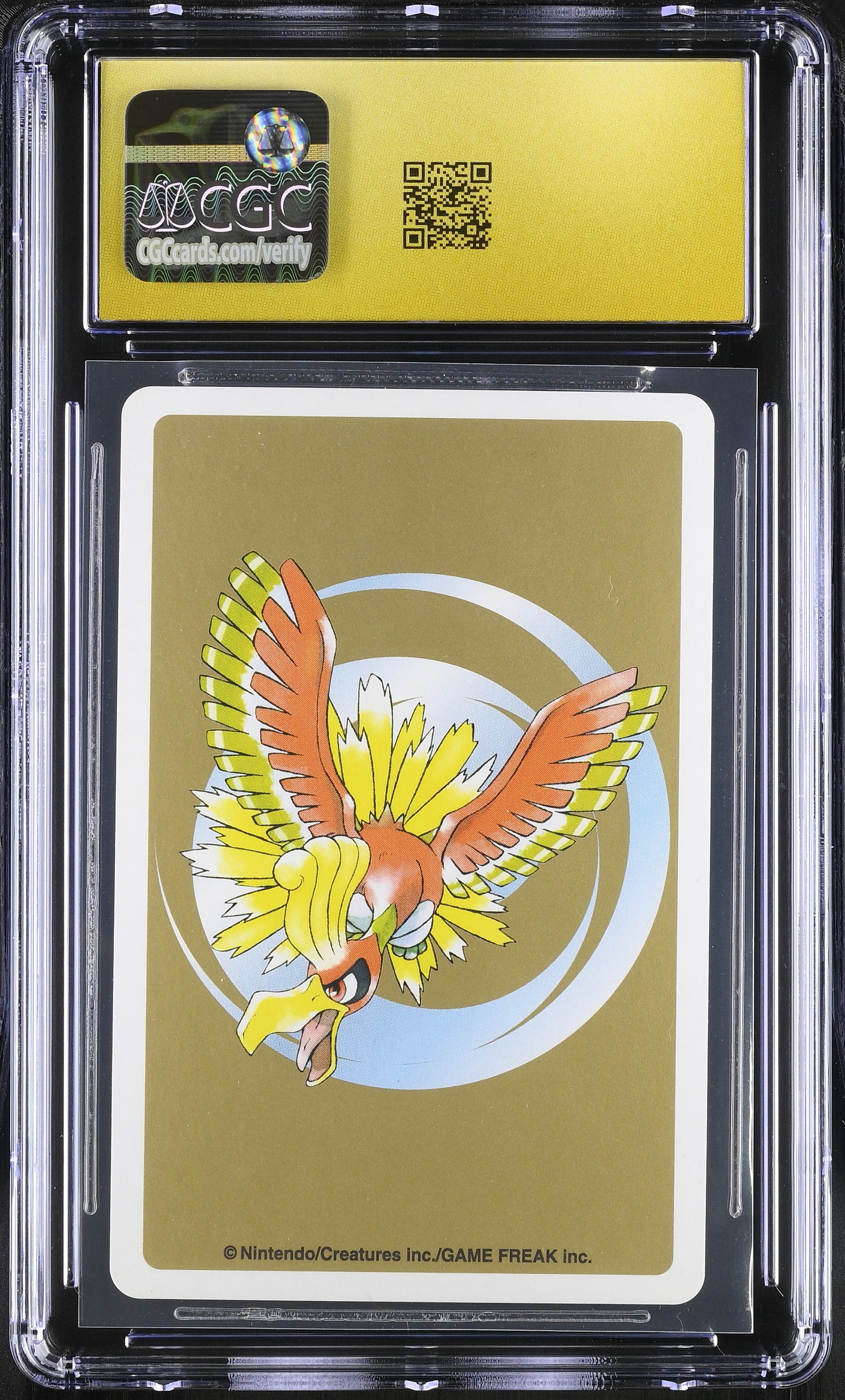 Togepi K CGC 10 Pristine 1999 Gold Poker Deck Pokemon Playing Card Japanese