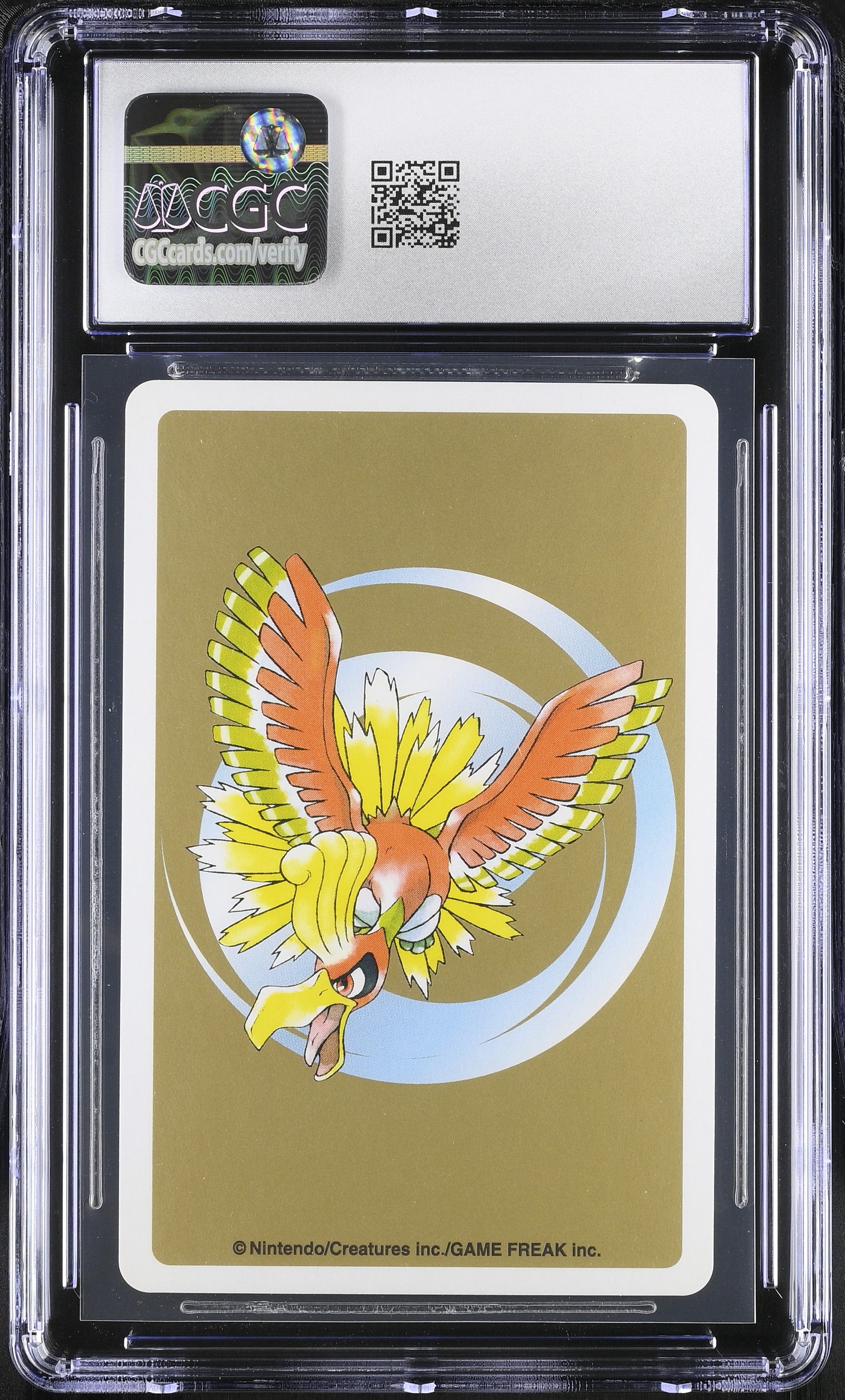 Totodile A CGC 9 Mint 1999 Poker Gold Deck Pokemon Playing Card Japanese