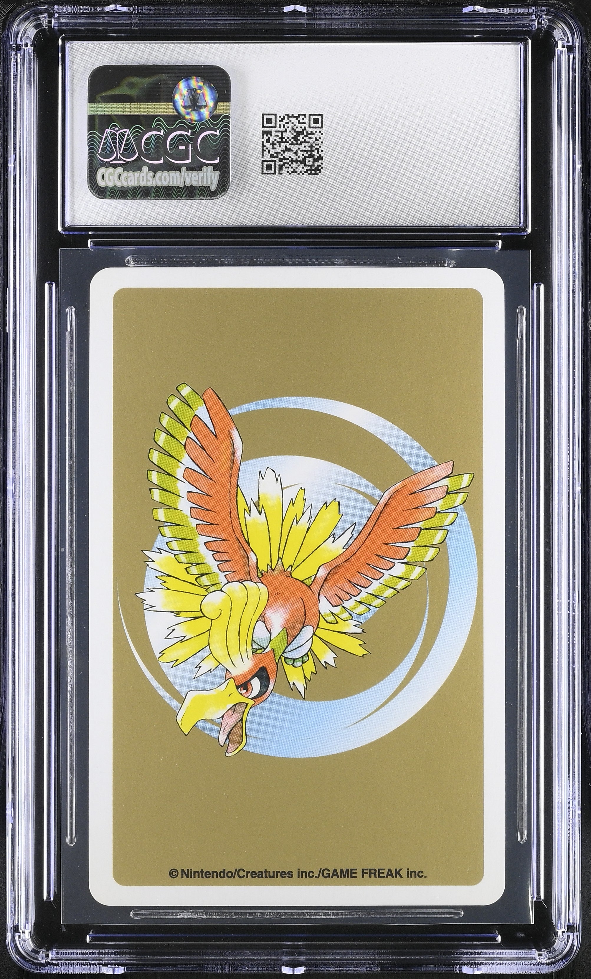 Wooper Q CGC 9 Mint 1999 Poker Gold Deck Pokemon Playing Card Japanese