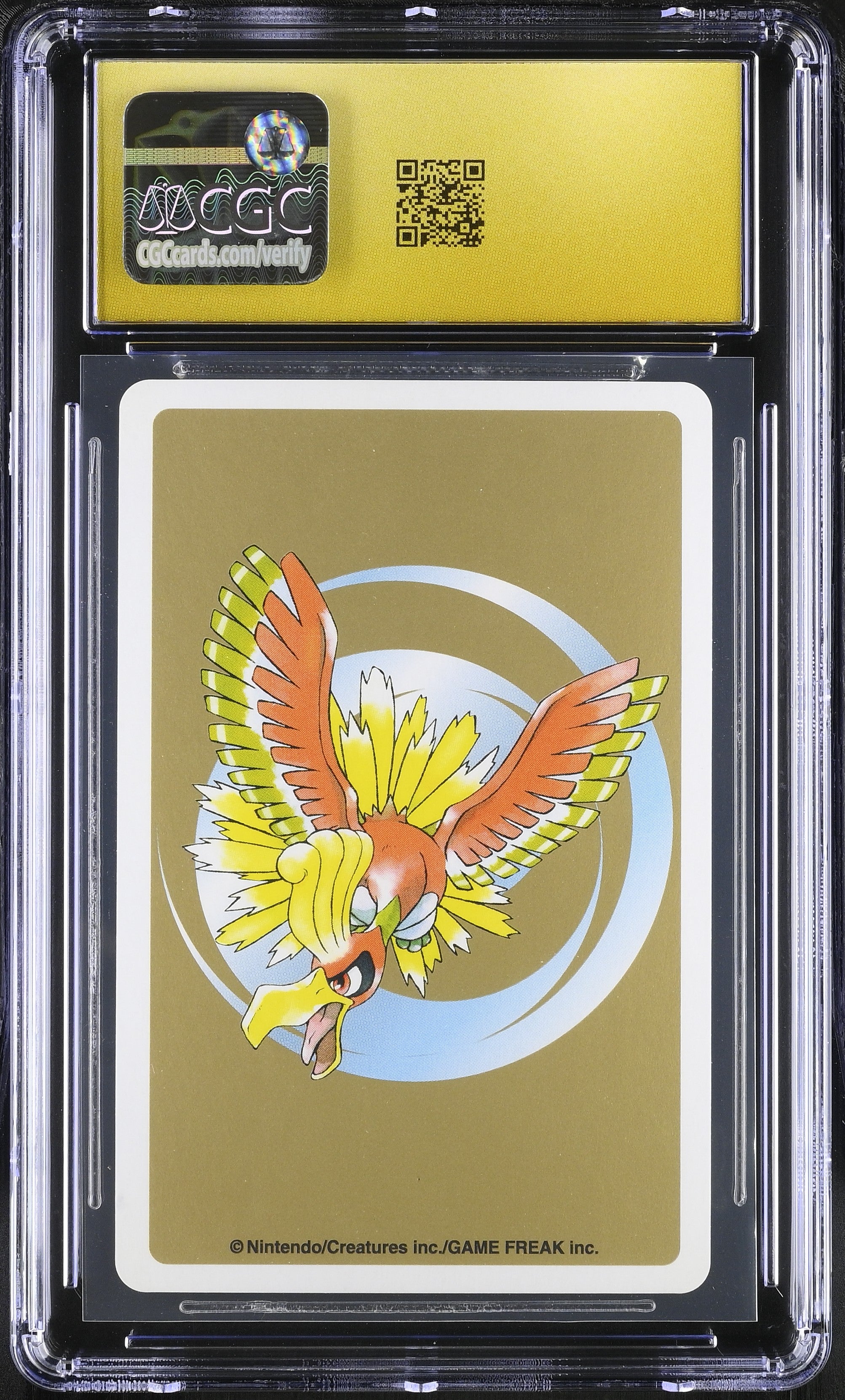 Voltorb 9 CGC 10 Pristine 1999 Gold Poker Deck Pokemon Playing Card Japanese
