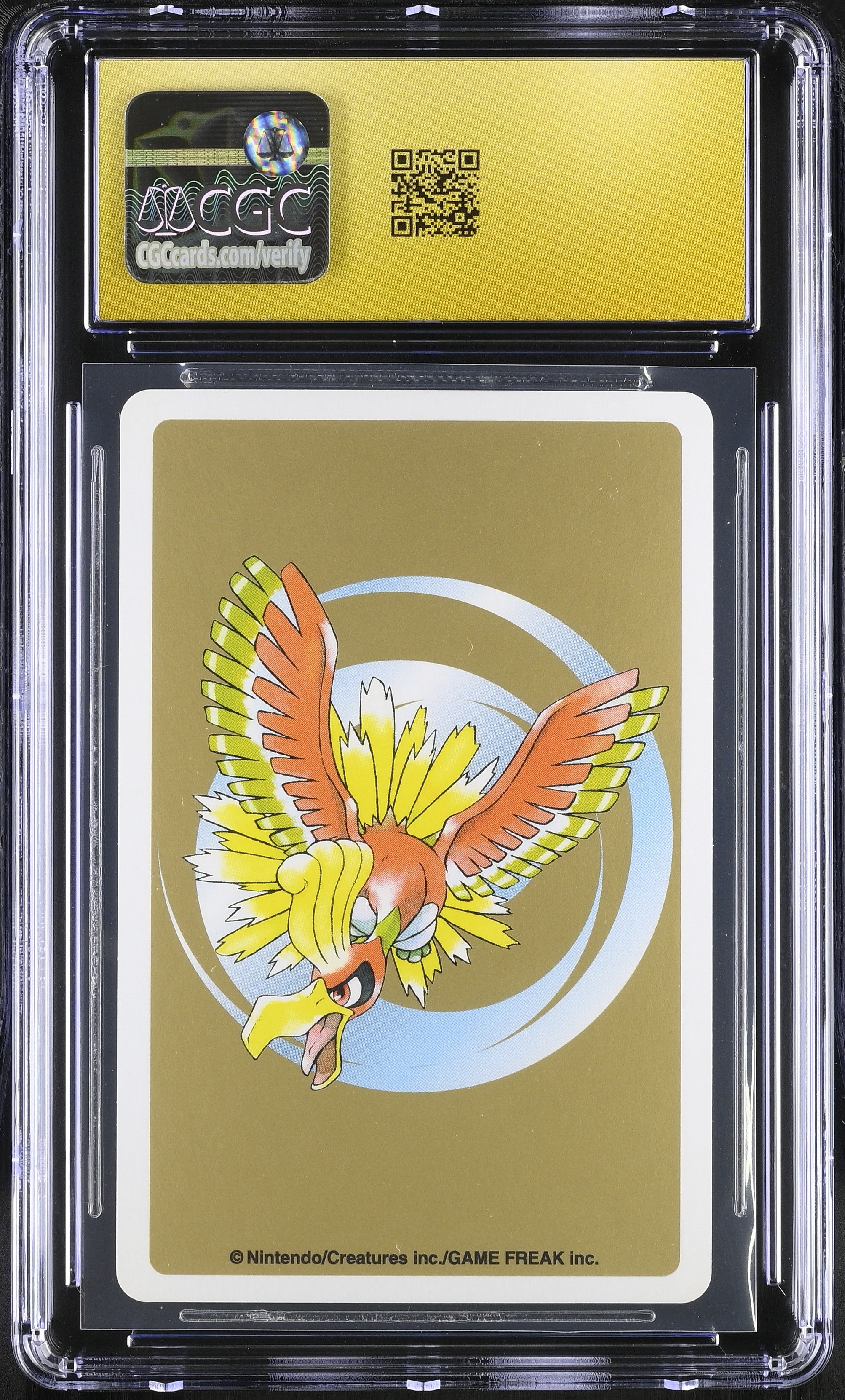 Donphan K CGC 10 Pristine 1999 Gold Poker Deck Pokemon Playing Card Japanese