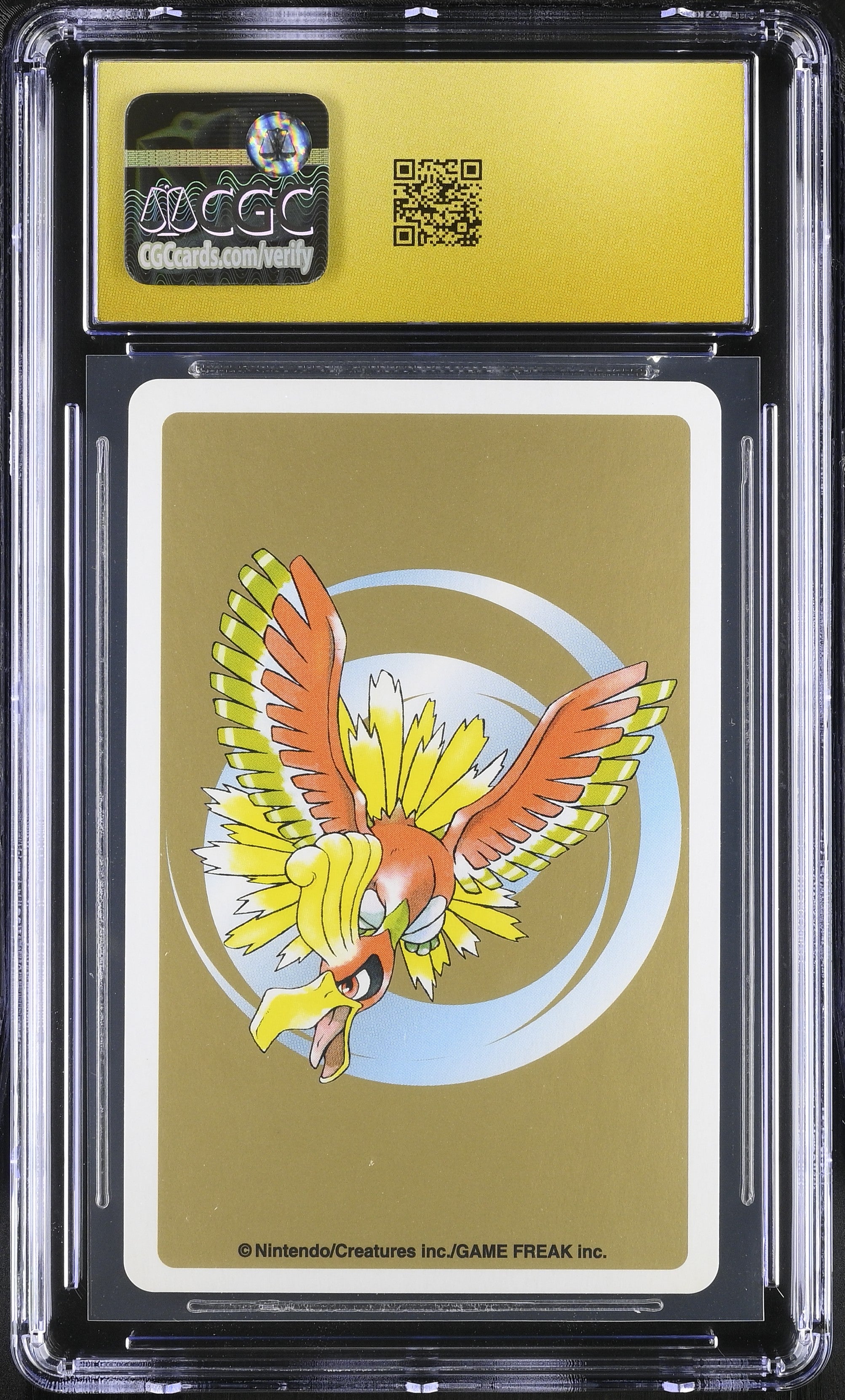 Croconaw 2 CGC 10 Pristine 1999 Gold Poker Deck Pokemon Playing Card Japanese