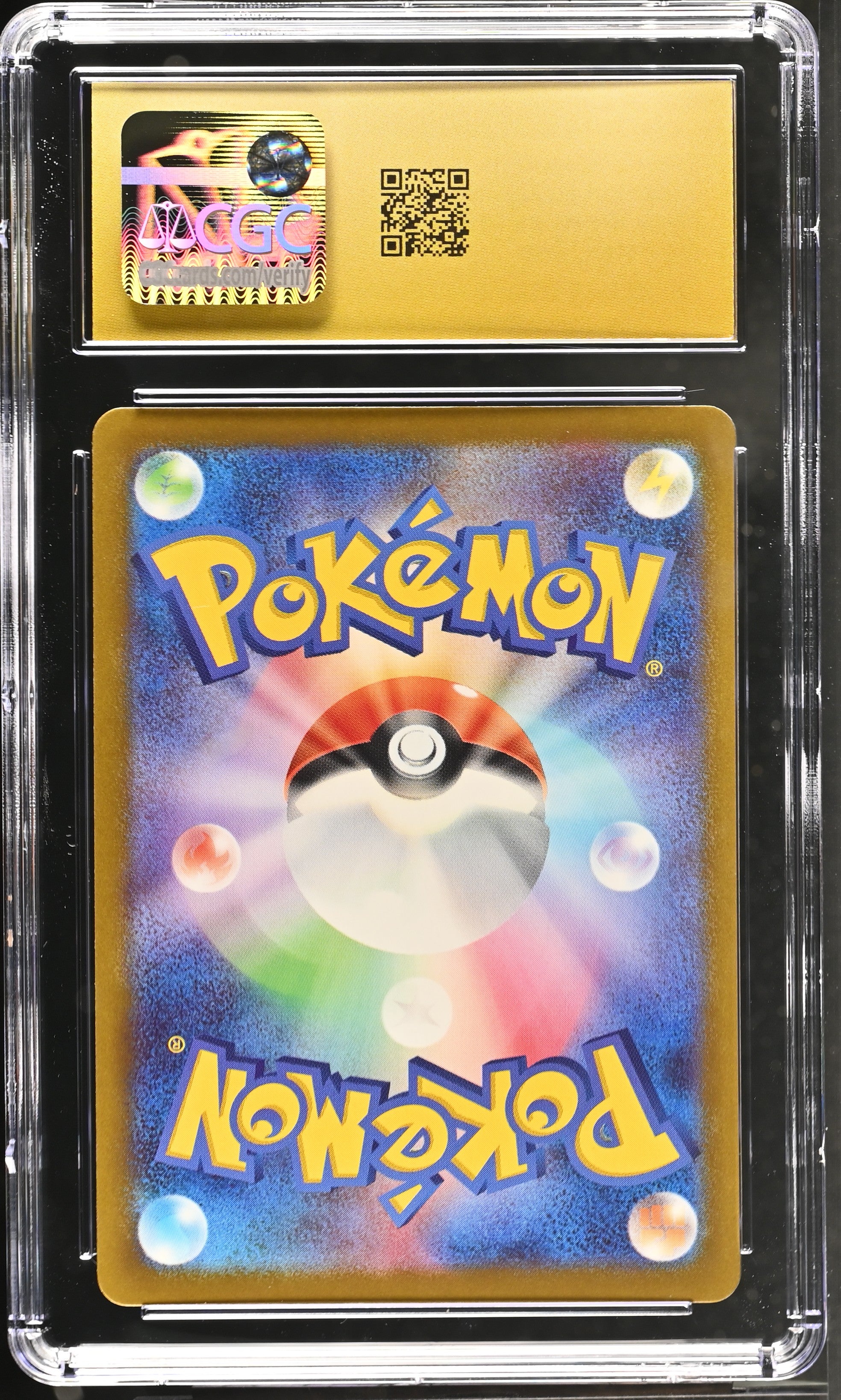 Ethan's Magcargo 197/193 CGC 10 Pristine 2025 Art Rare Holo Mega Dream EX Pokemon Japanese