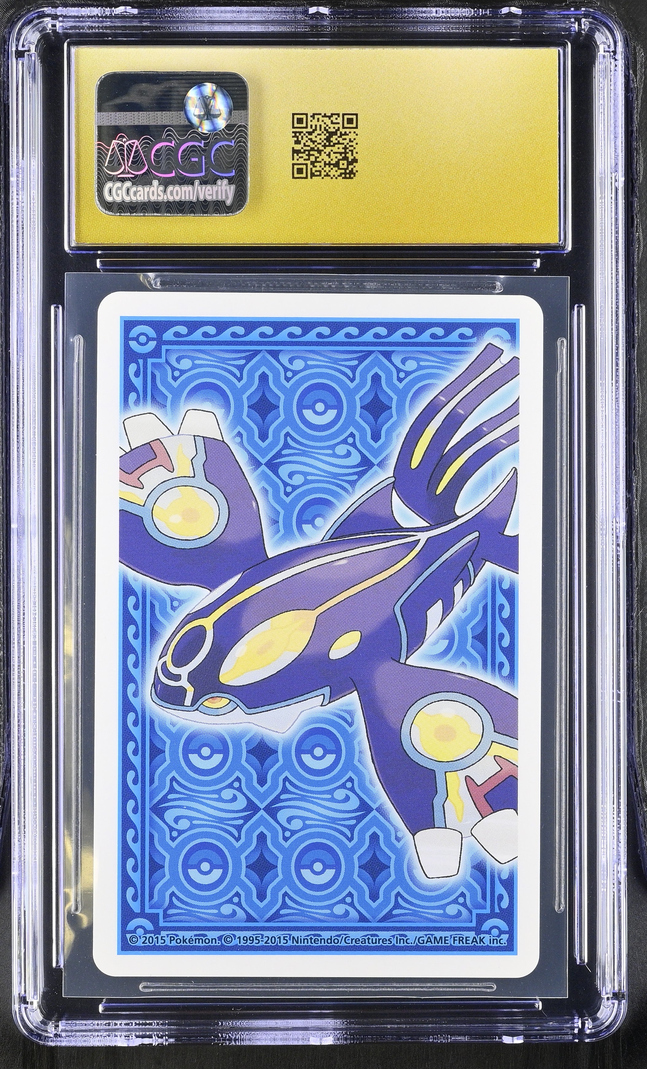 Skitty 6 CGC 10 Pristine 2015 Sapphire Pokemon Poker Cards Japanese