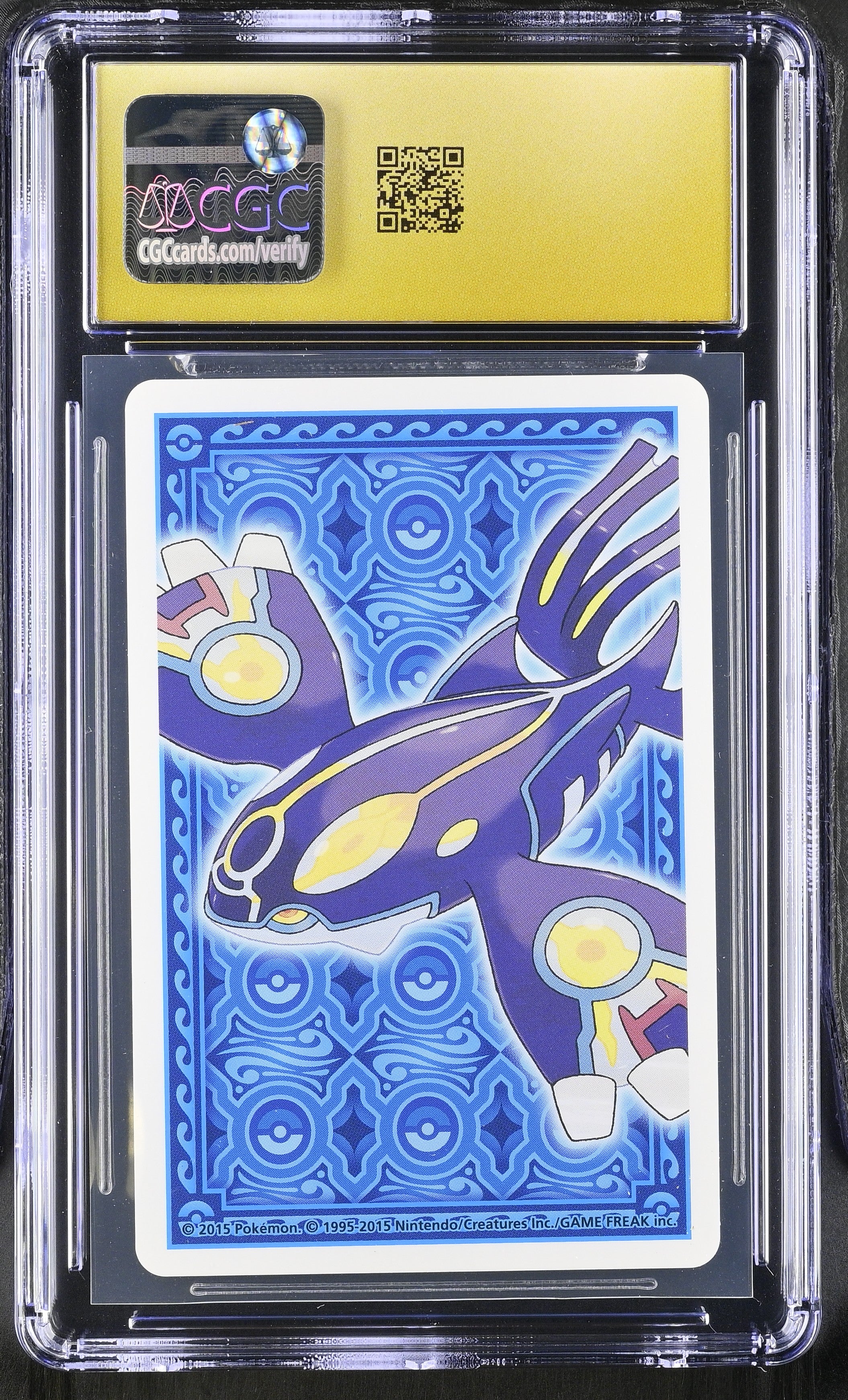 Seviper 6 CGC 10 Pristine 2015 Alpha Sapphire Deck Pokemon Poker Card Japanese