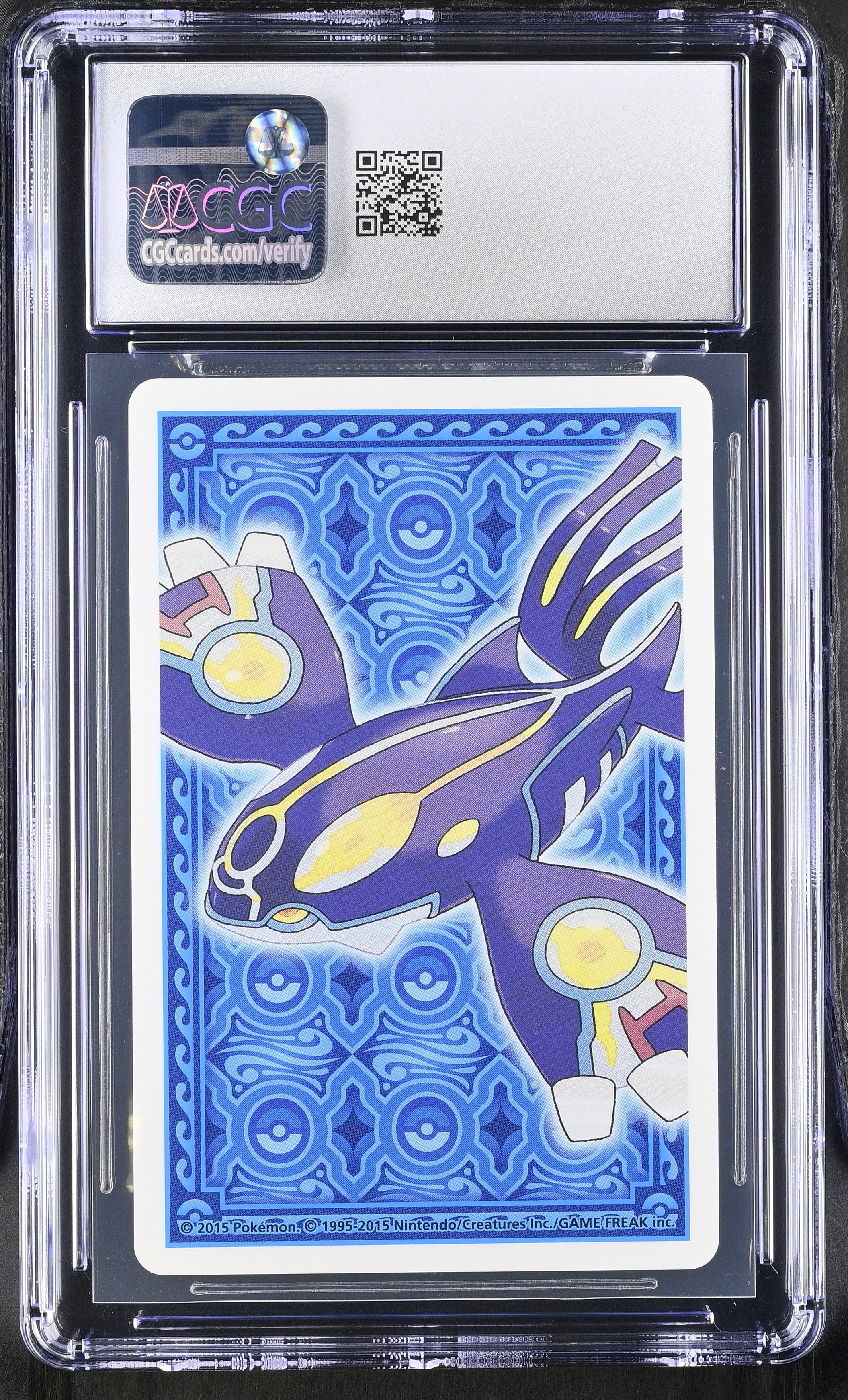 Minun 2 CGC 10 Gem Mint 2015 Alpha Sapphire Deck Pokemon Poker Card Japanese