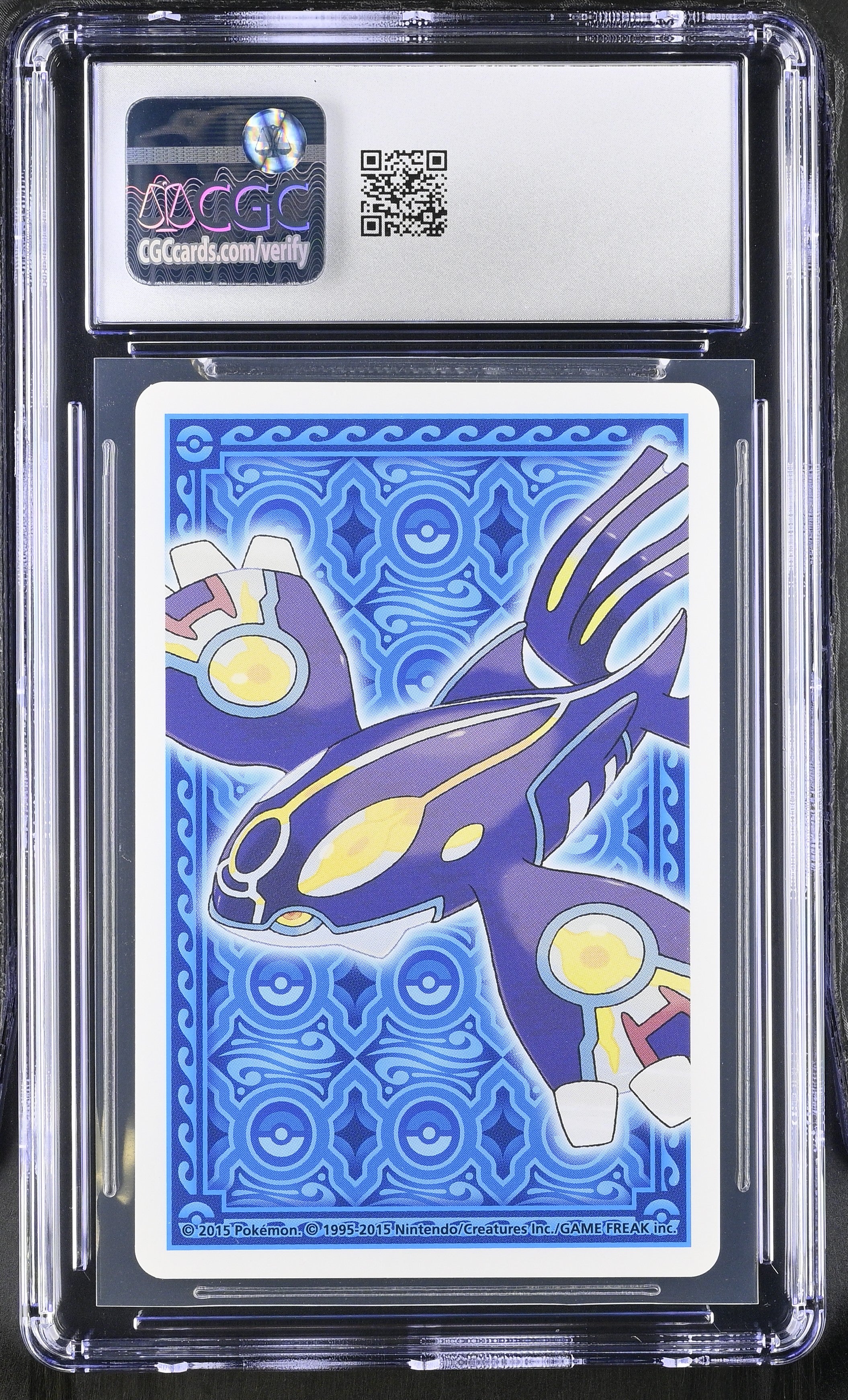 Marill 7 CGC 9 Mint 2015 Alpha Sapphire Deck Pokemon Poker Card Japanese