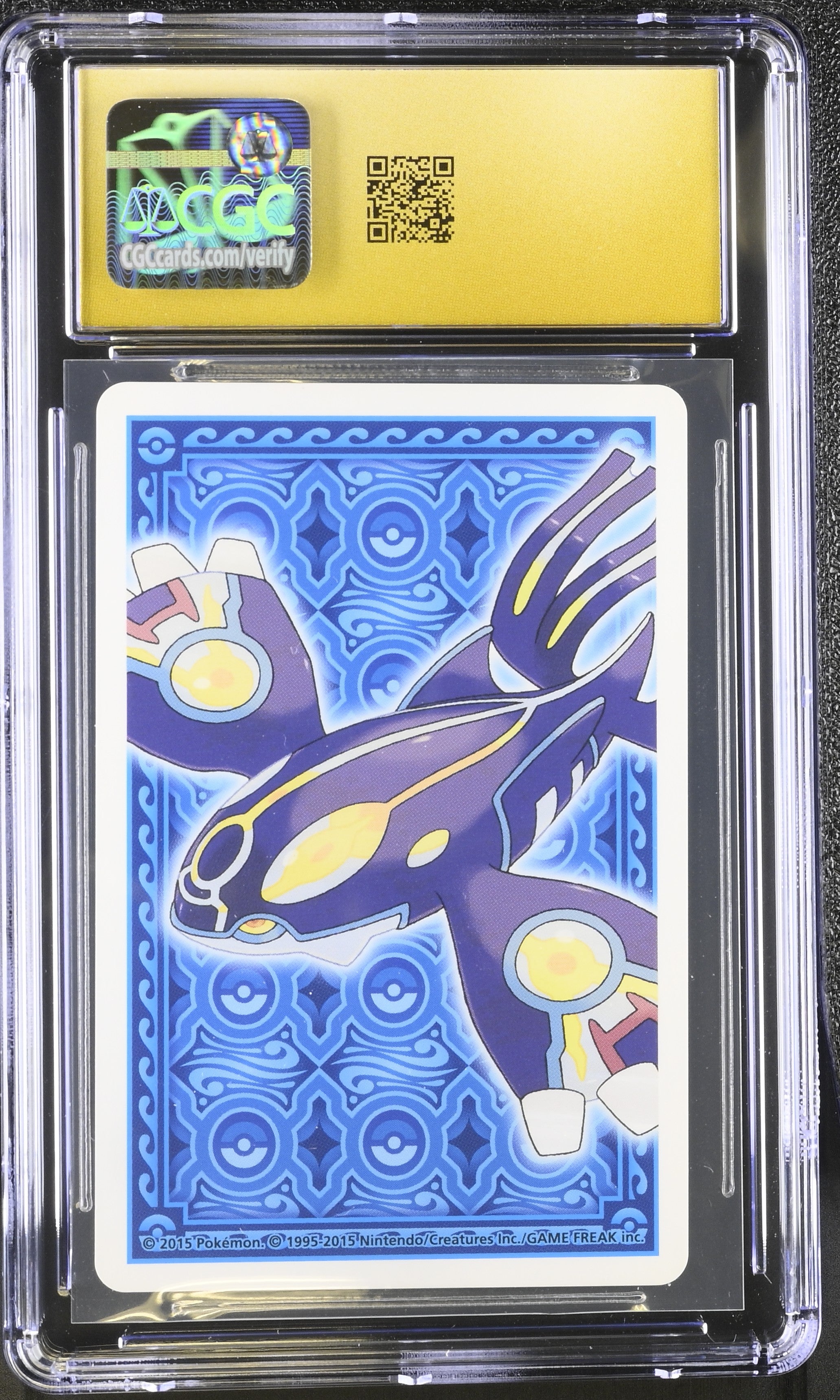 Ludicolo 8 CGC 10 Pristine 2015 Alpha Sapphire Deck Pokemon Poker Card Japanese