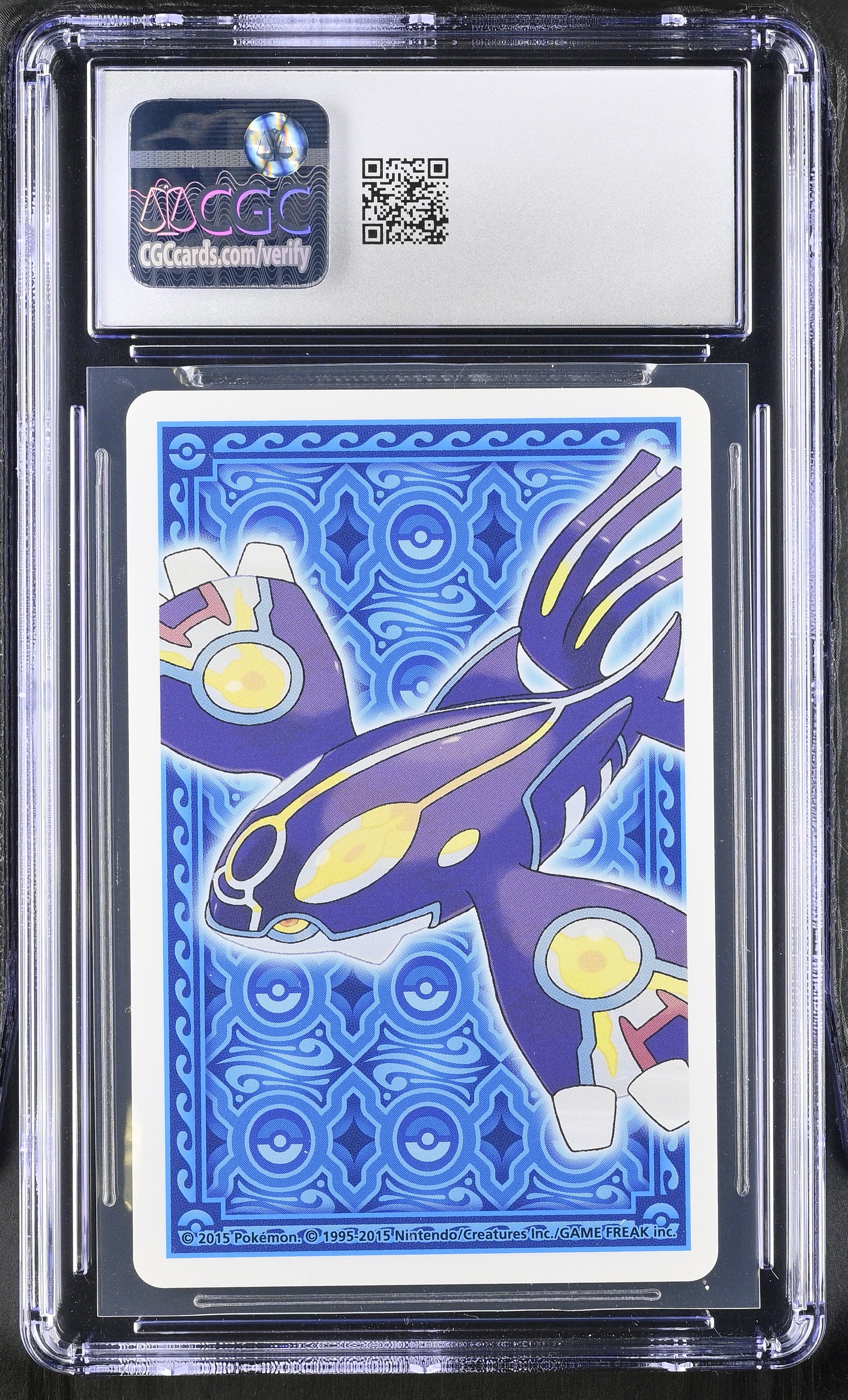 Luvdisc 9 CGC 10 Gem Mint 2015 Alpha Sapphire Deck Pokemon Poker Card Japanese