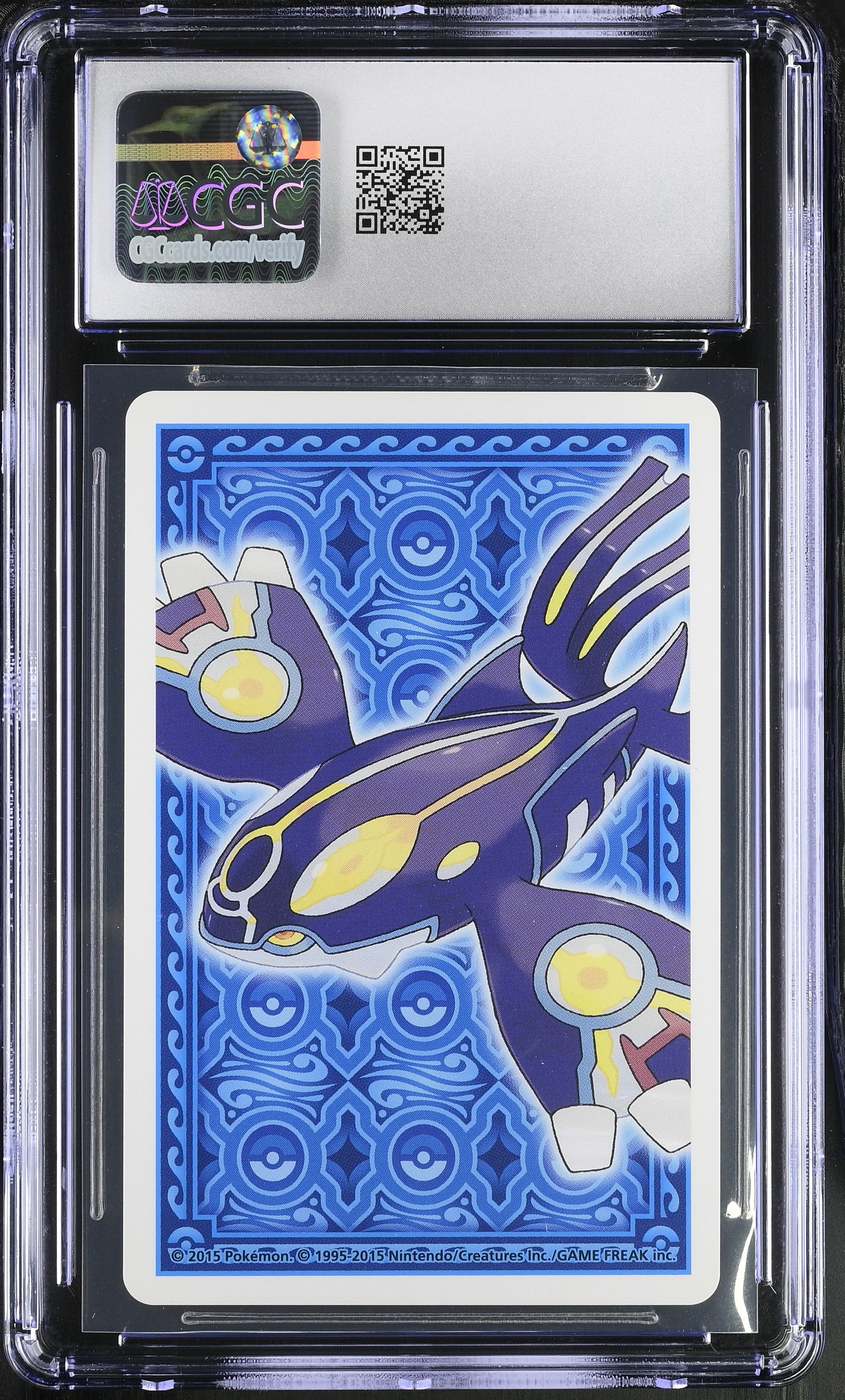 Azumarill 10 CGC 10 Gem Mint 2015 Alpha Sapphire Deck Pokemon Poker Card Japanese