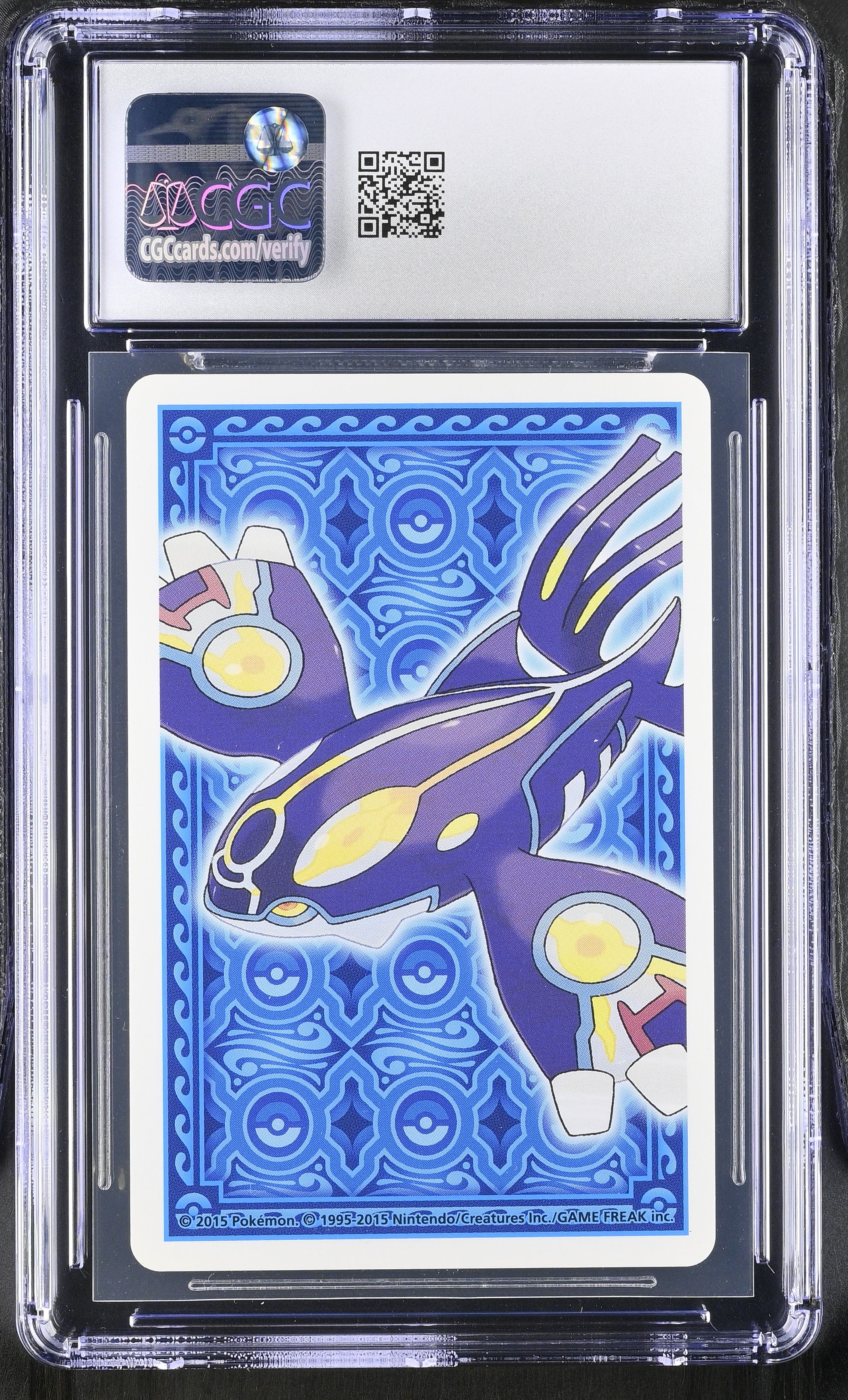 Treecko A CGC 10 Gem Mint 2015 Alpha Sapphire Deck Pokemon Poker Card Japanese