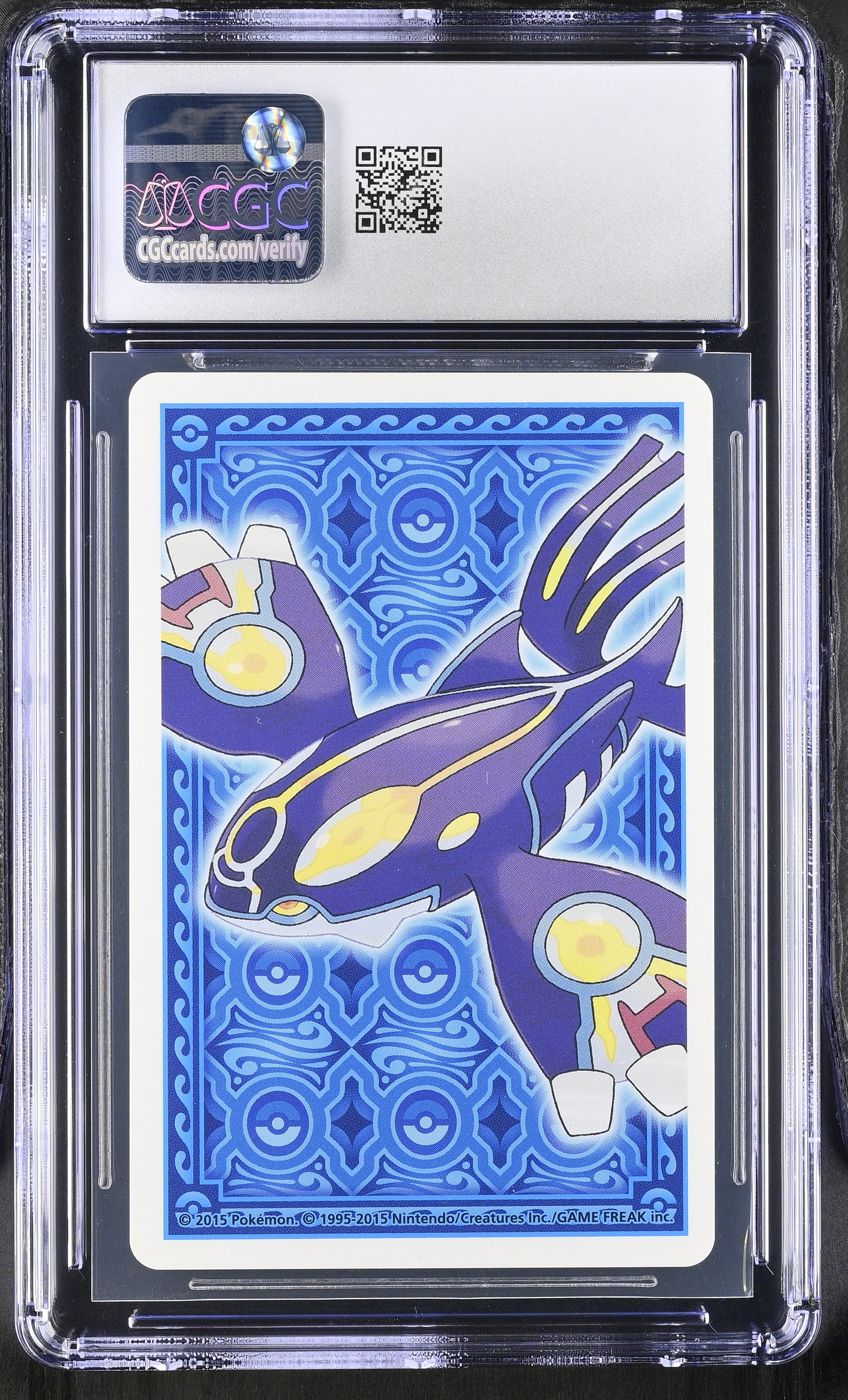Carvanha 4 CGC 10 Gem Mint 2015 Alpha Sapphire Deck Pokemon Poker Card Japanese