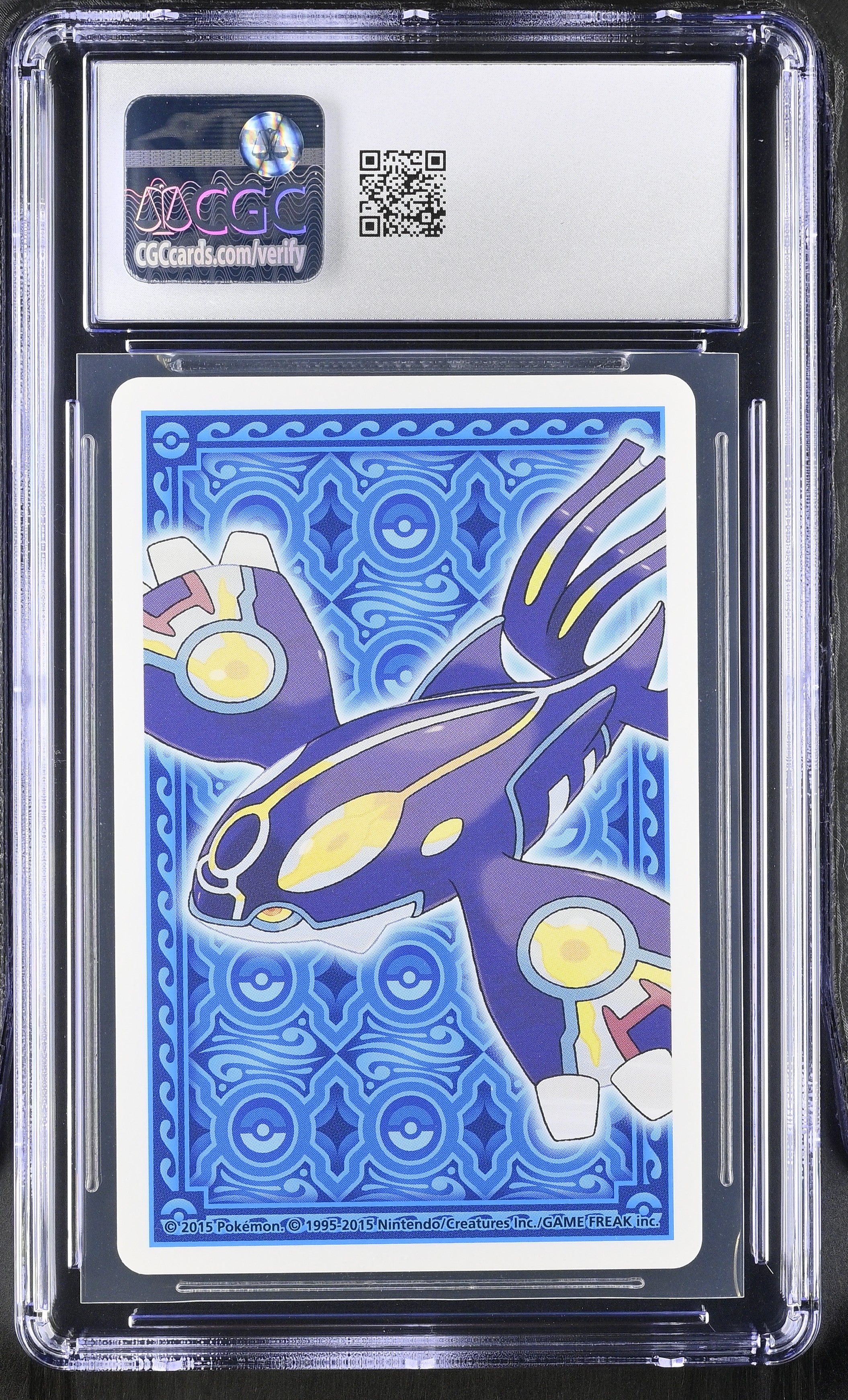 Wailmer 6Ÿ CGC 10 Gem Mint 2015 Alpha Sapphire Deck Pokemon Poker Card Japanese