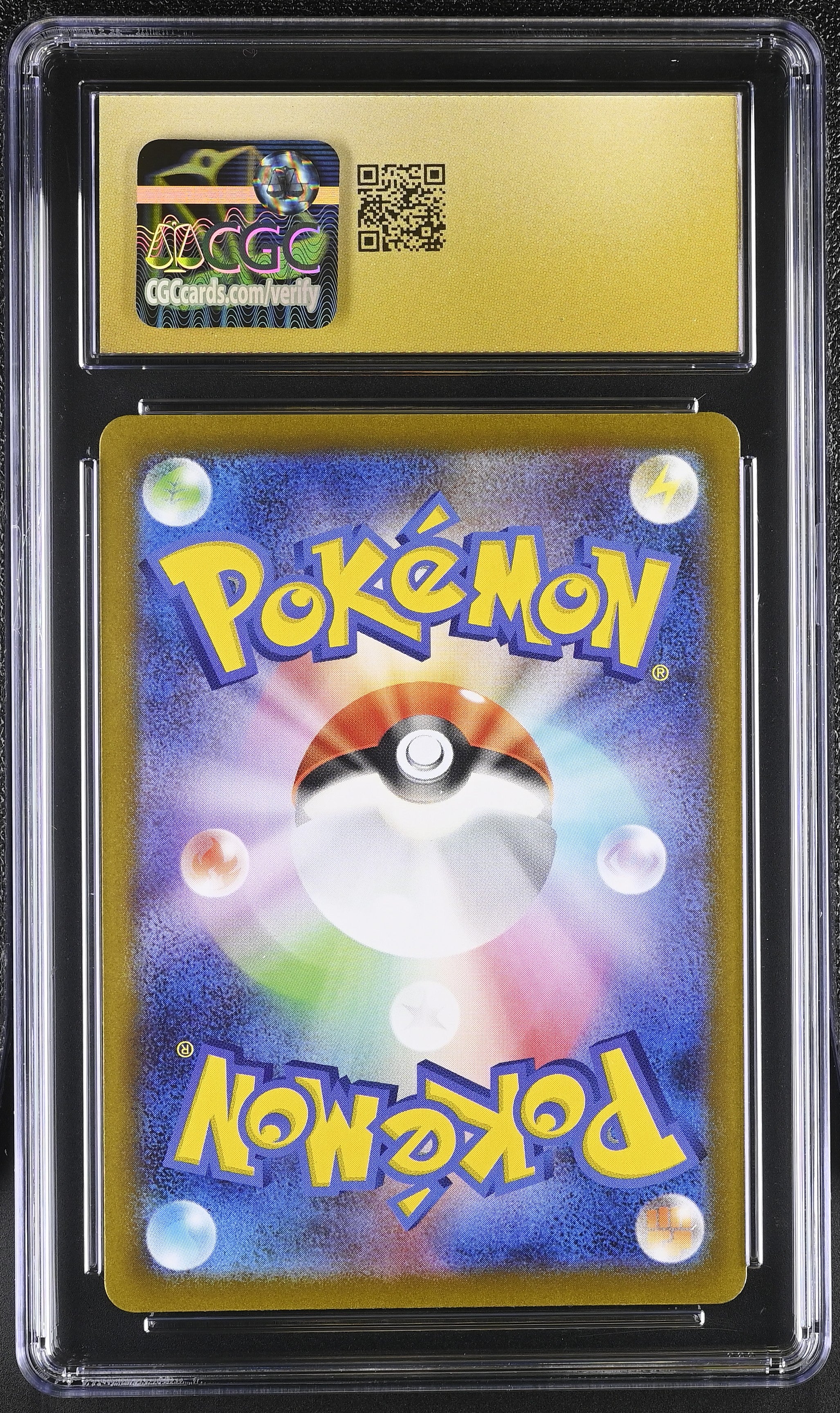 Maractus 093/086 CGC 10 Pristine 2025 Art Rare Holo Black Bolt Pokemon Japanese