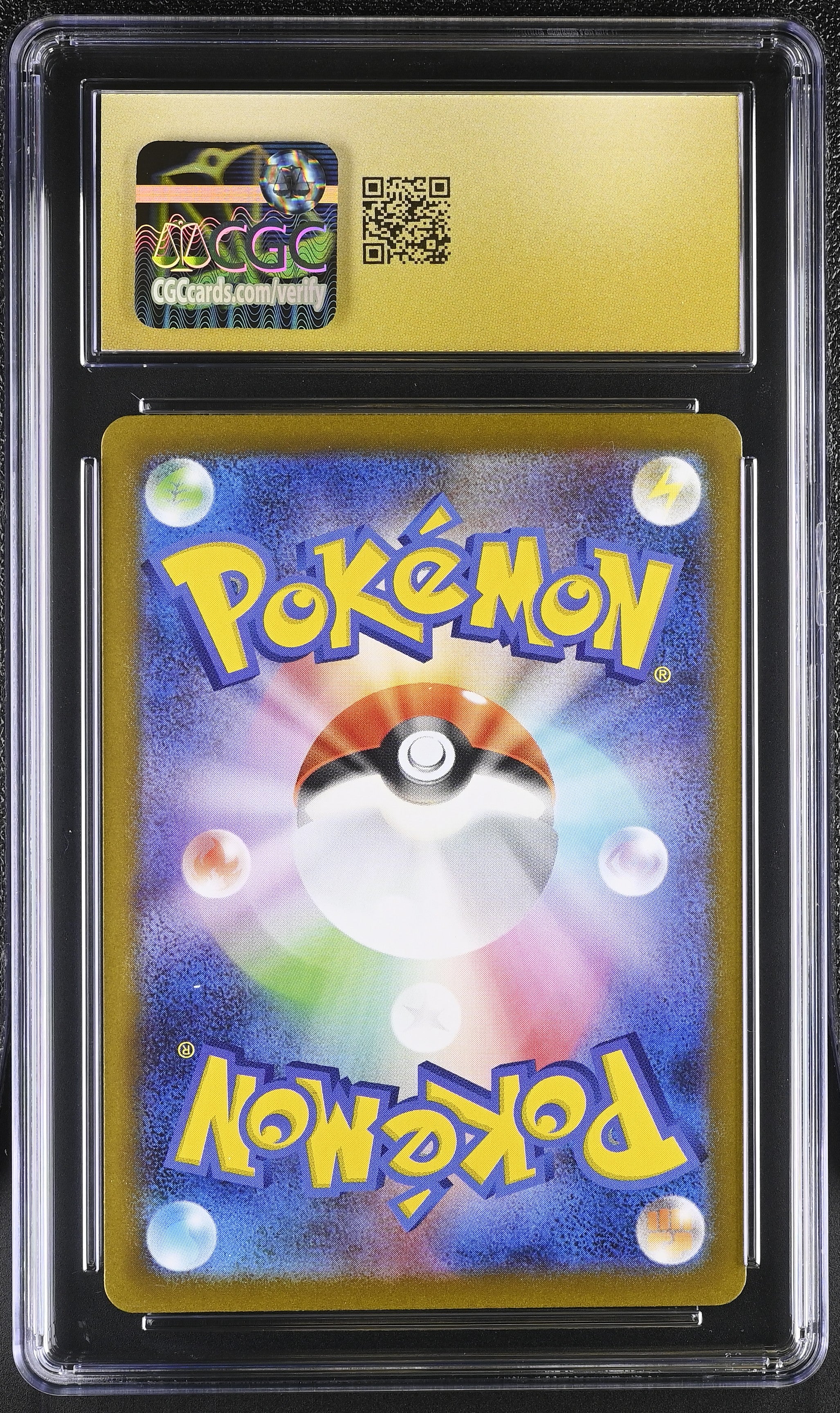 Elgyem 126/086 CGC 10 Pristine 2025 Art Rare Holo Black Bolt Pokemon Japanese