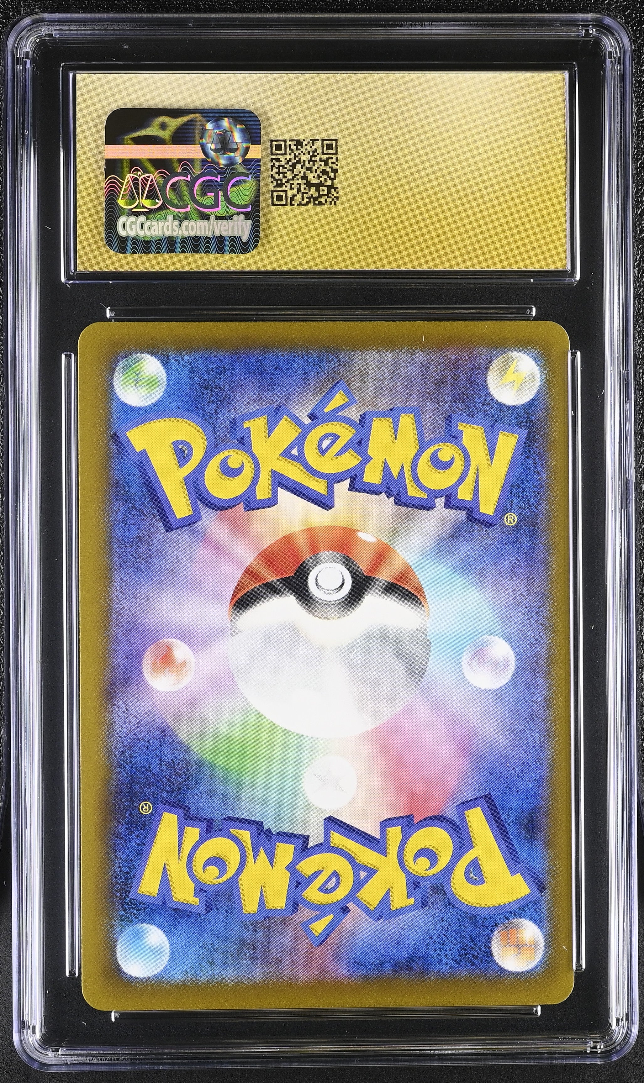 Ethan's Magcargo 197/193 CGC 10 Pristine 2025 Art Rare Holo Mega Dream EX Pokemon Japanese
