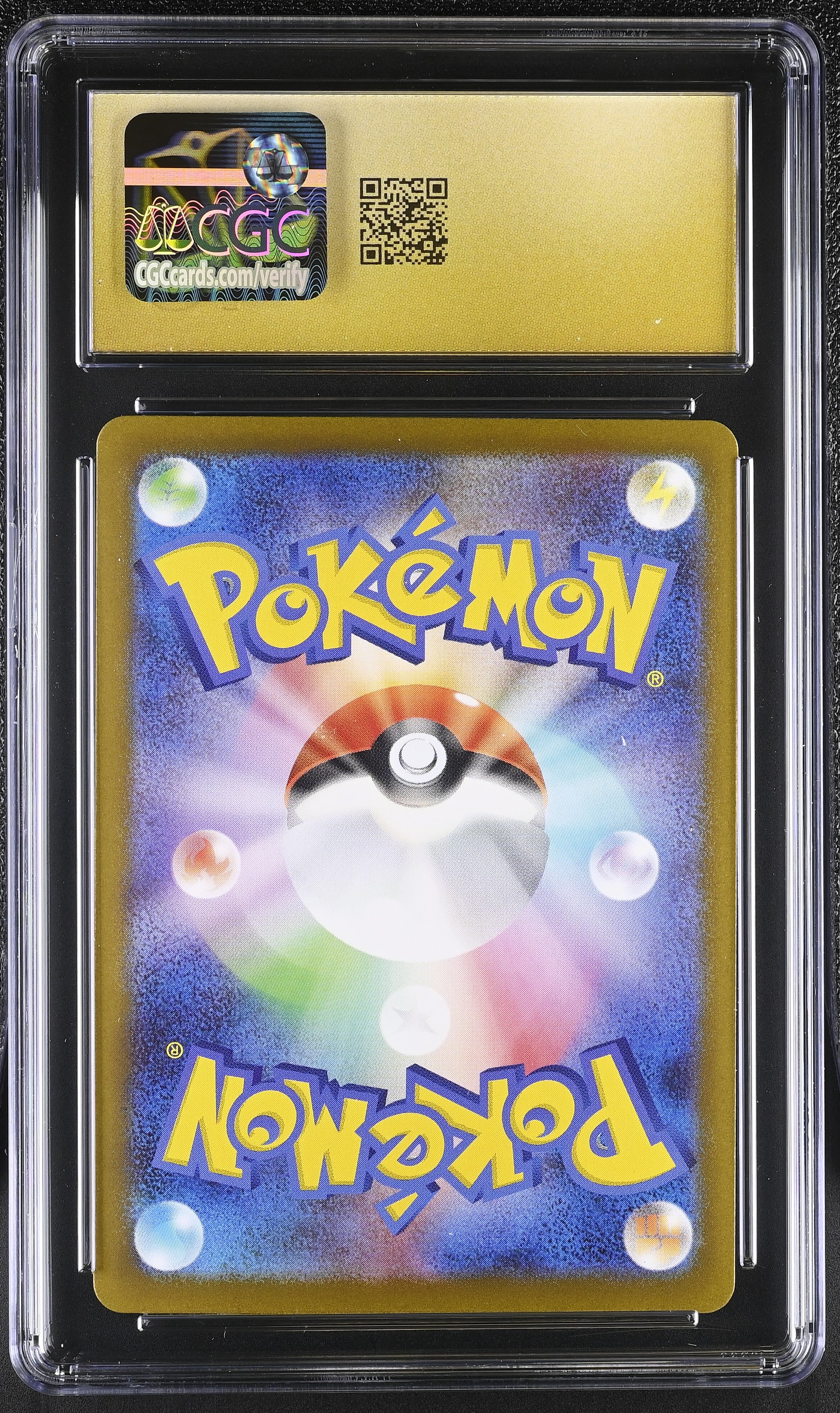 Panpour 105/086 CGC 10 Pristine 2025 Art Rare Holo Black Bolt Pokemon Japanese