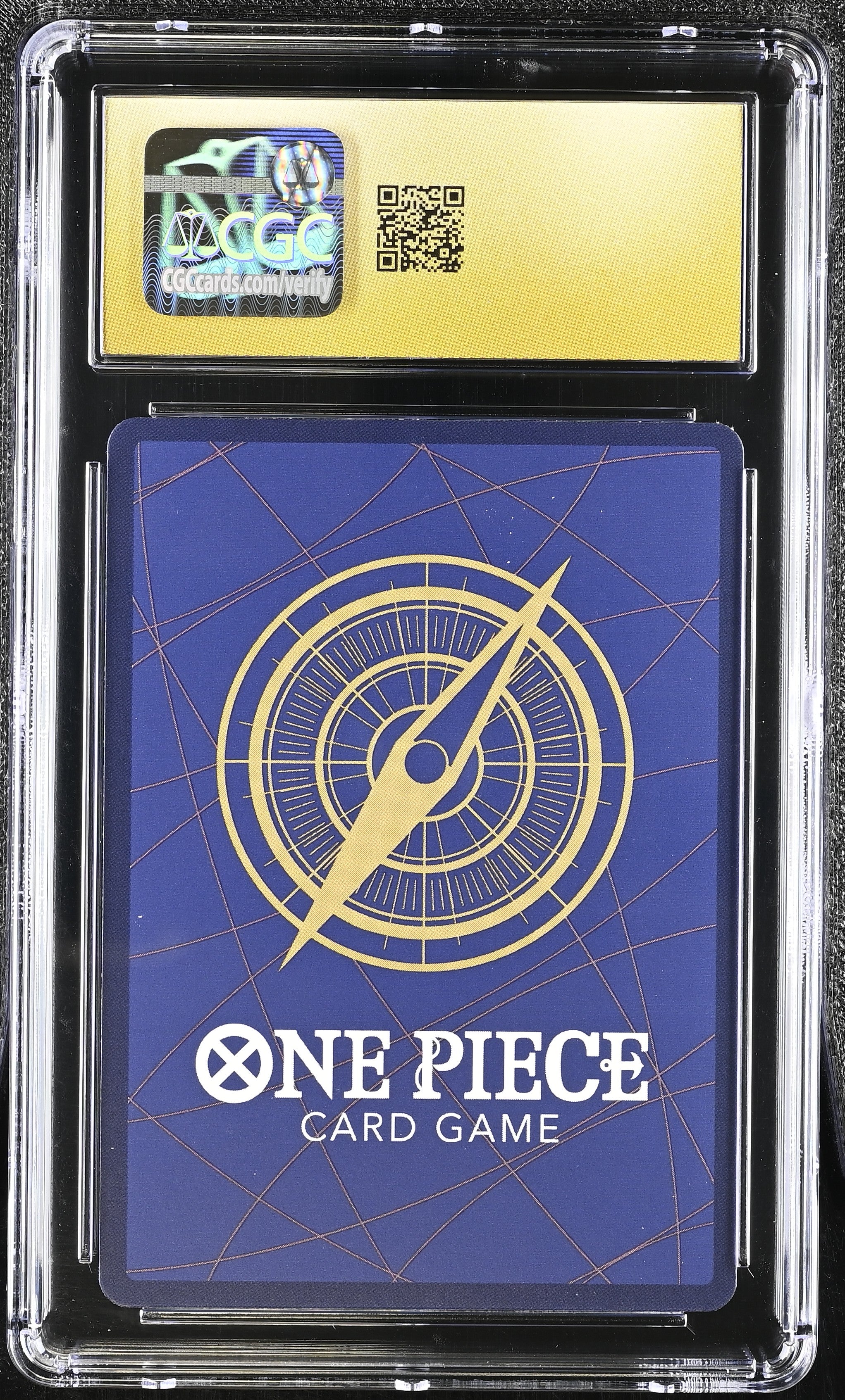 Shanks OP09-004 CGC 10 Pristine 2024 Alternate Art Parallel One Piece English
