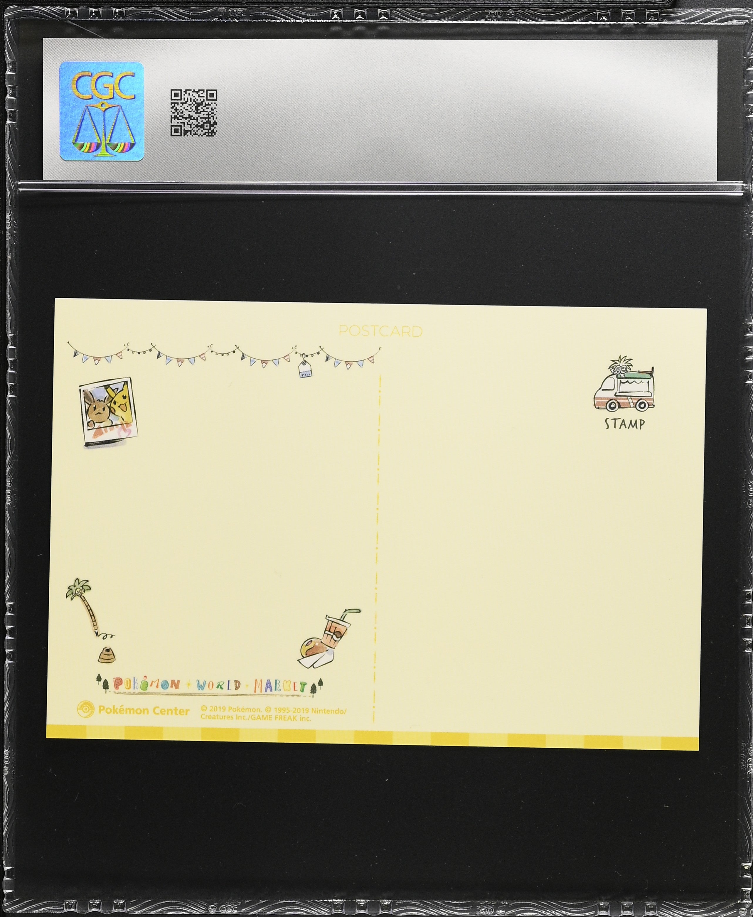 The Alola Region CGC 10 Gem Mint 2019 World Market Pokemon Center Postcard Japanese