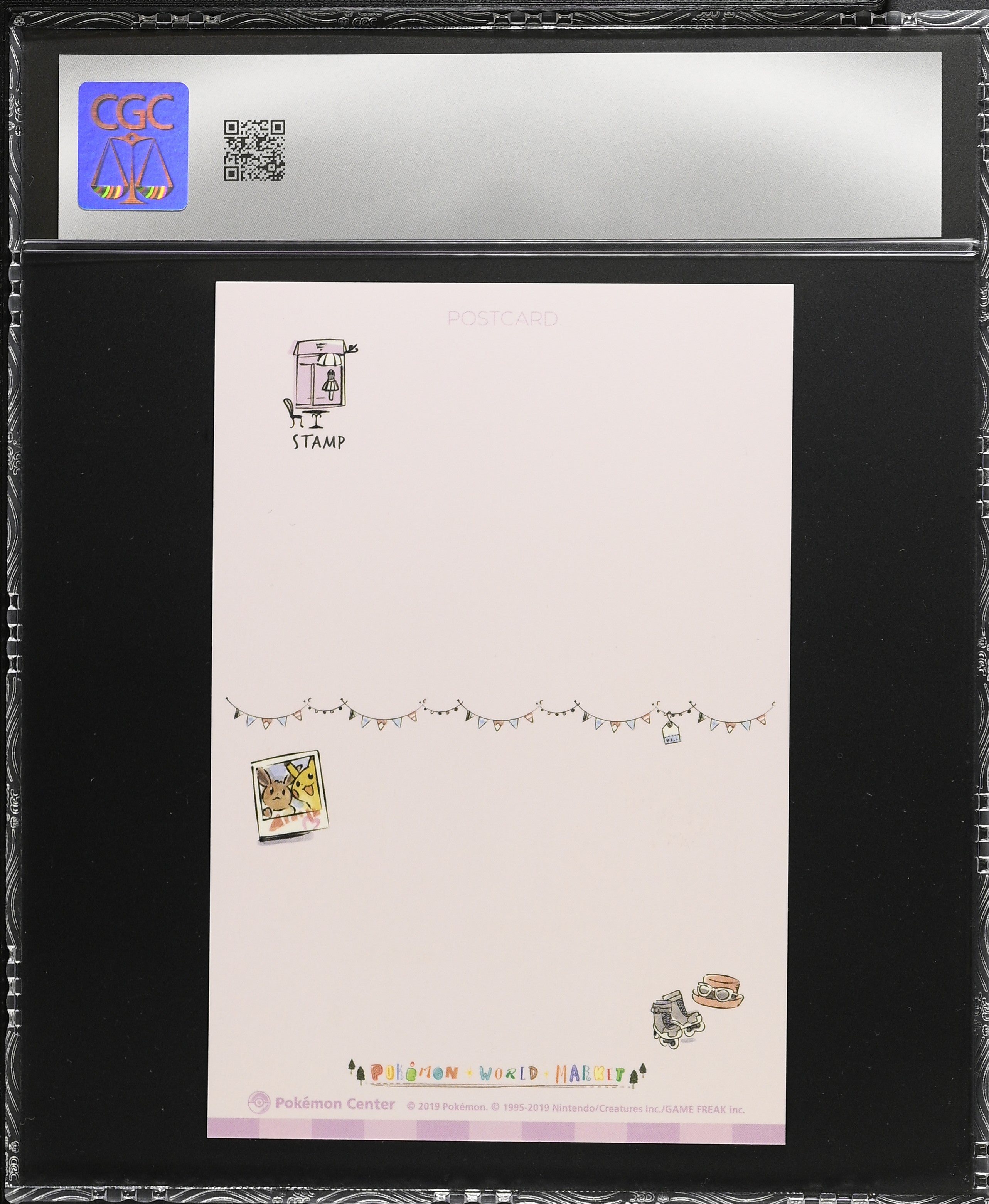 The Kalos Region CGC 9.5 2019 World Market Pokemon Center Postcard Japanese