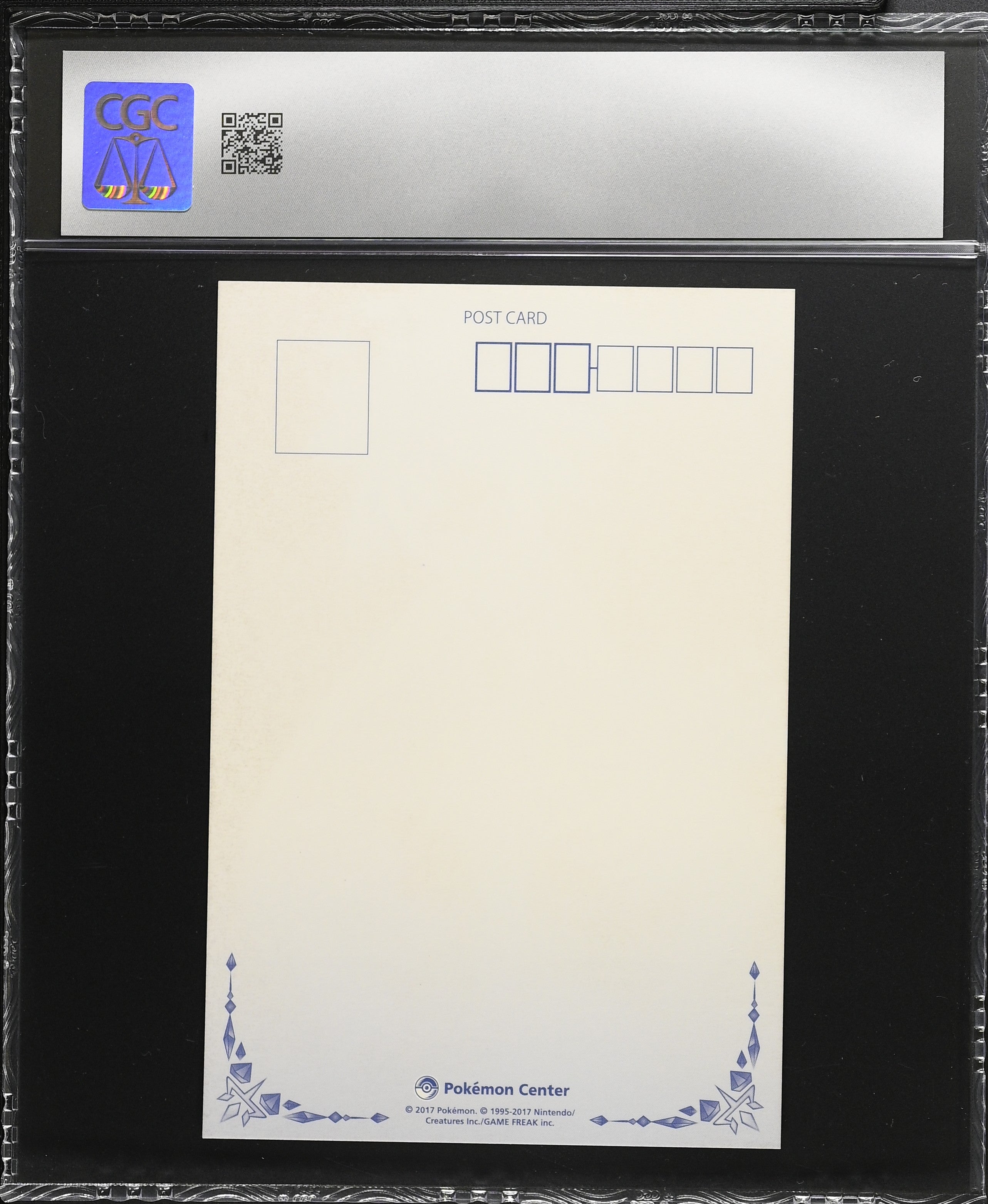 Lusamine & Nihilego CGC 8 Nm/mint 2017 Set A Pokemon Center Postcard