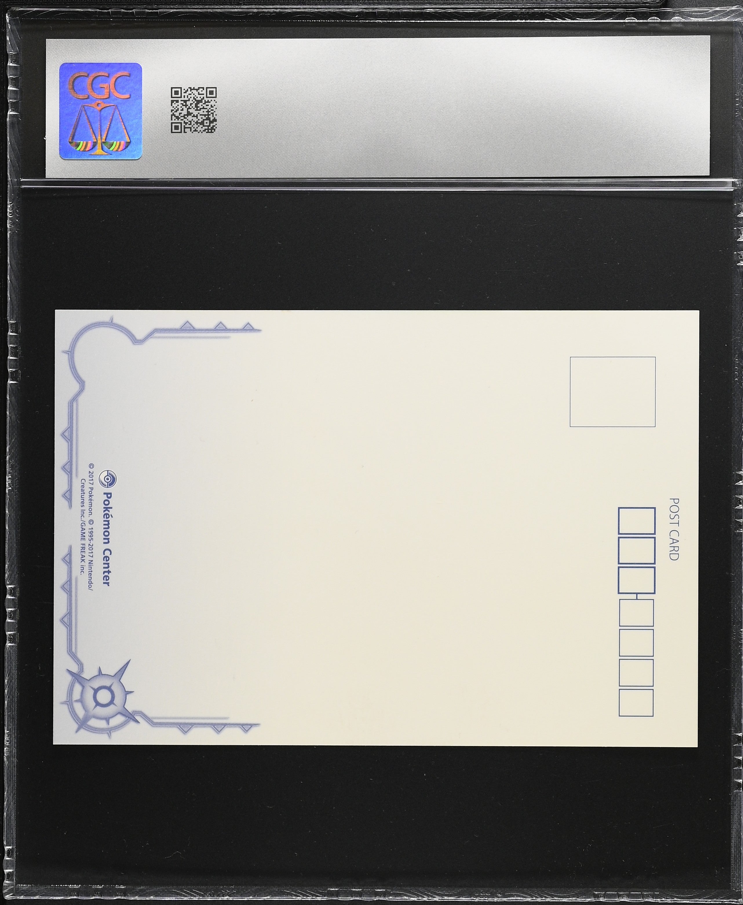 Lillie & Solgaleo CGC 8 Nm/mint 2017 Set A Pokemon Center Postcard