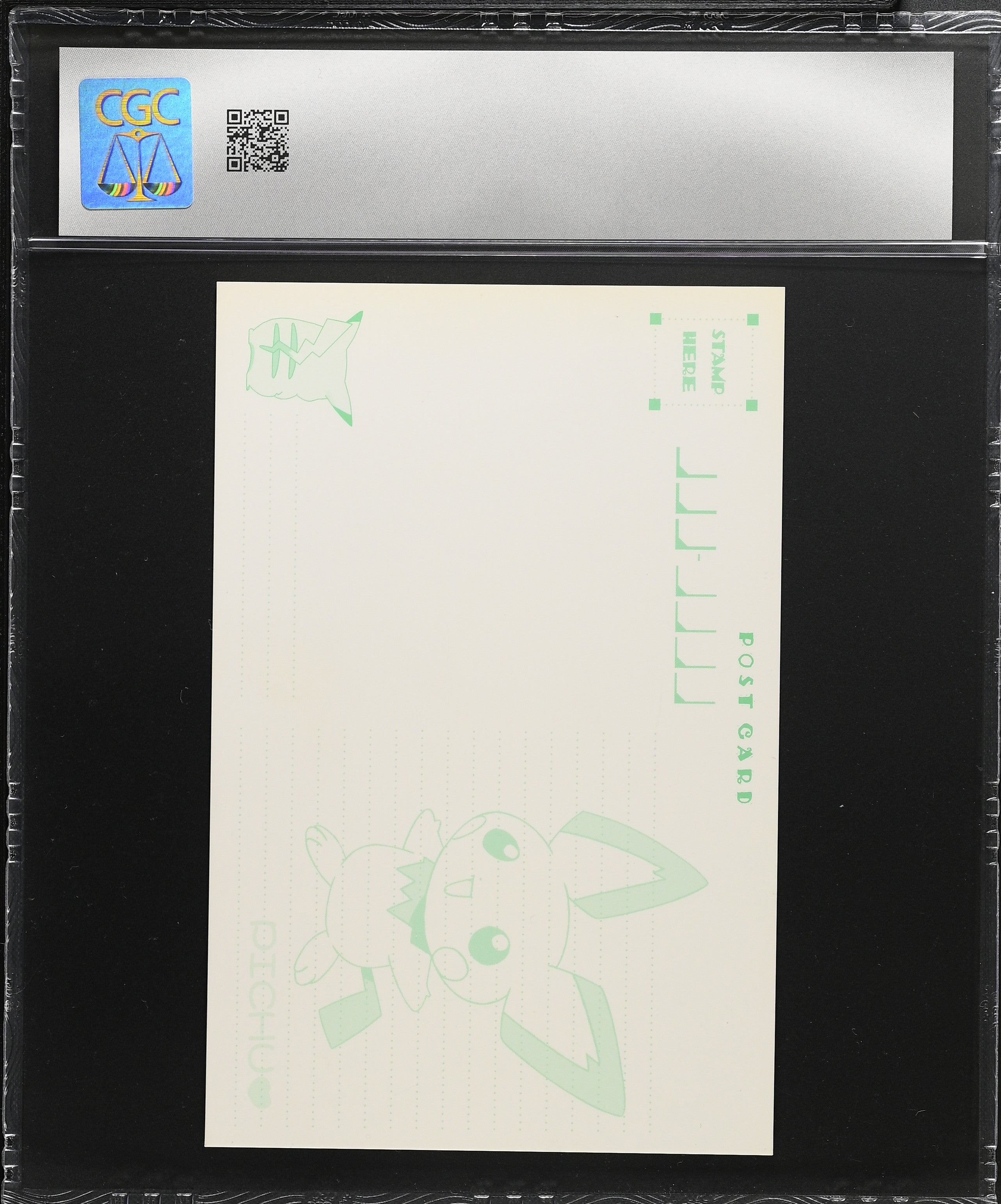 Blissey Togepi Pichu Pikachu 0213 CGC 7 2000 Prism Pokemon Banpresto Japanese
