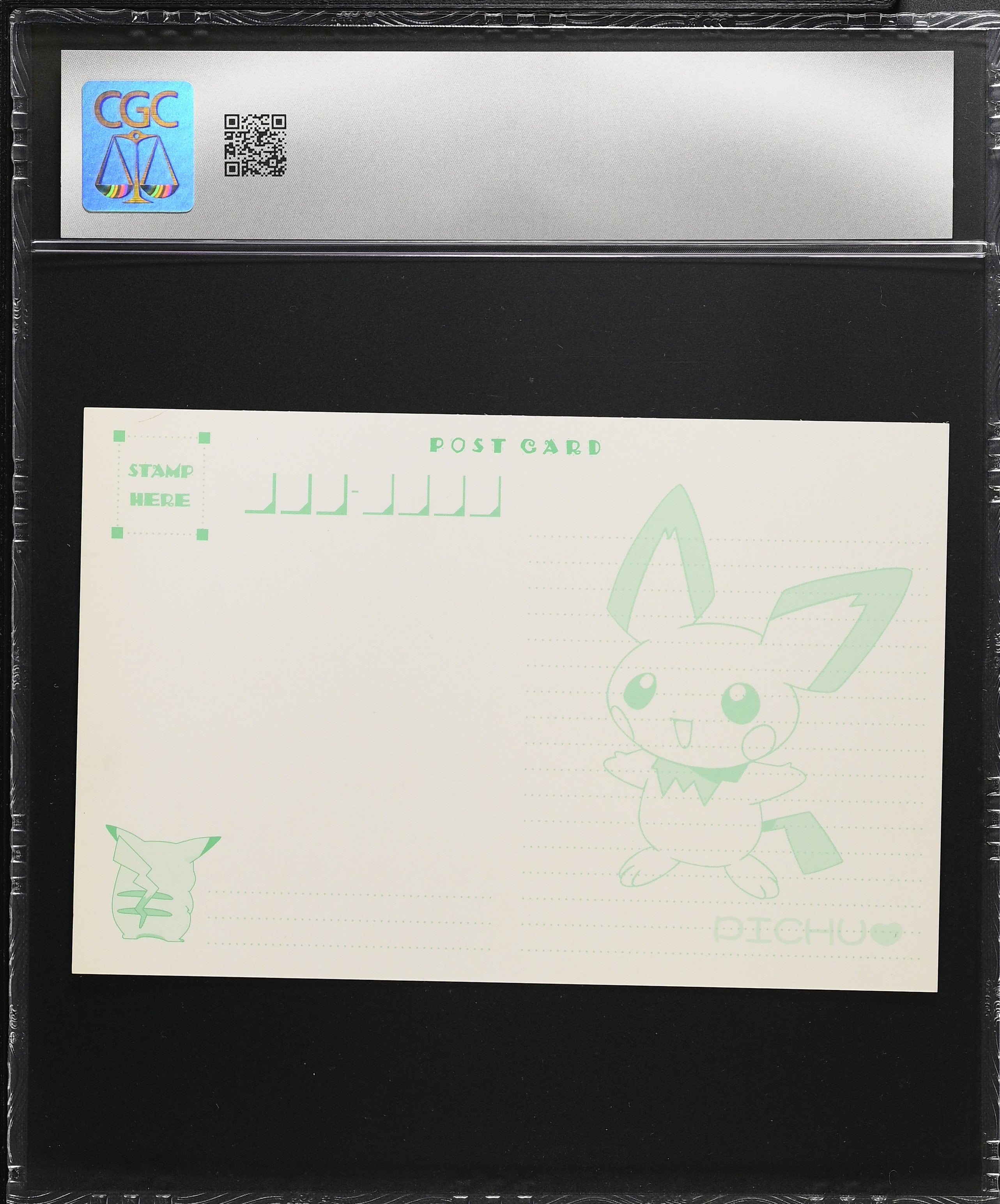 Pikachu Togepi Pichu 0204 CGC 6.5 2000 Pokemon Banpresto Japanese