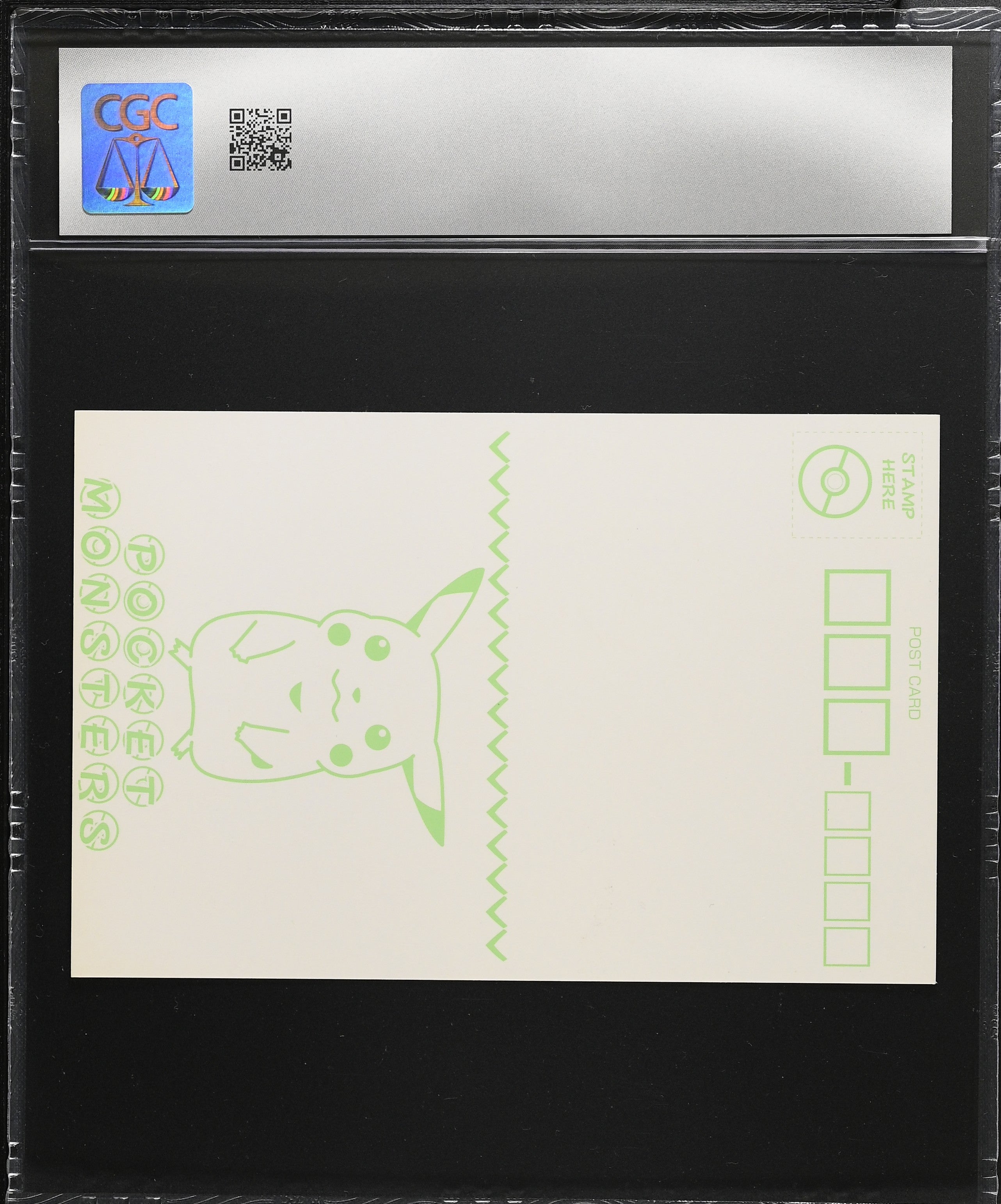 Mew 0090 CGC 9 1998 Pokemon Banpresto Postcard Japanese