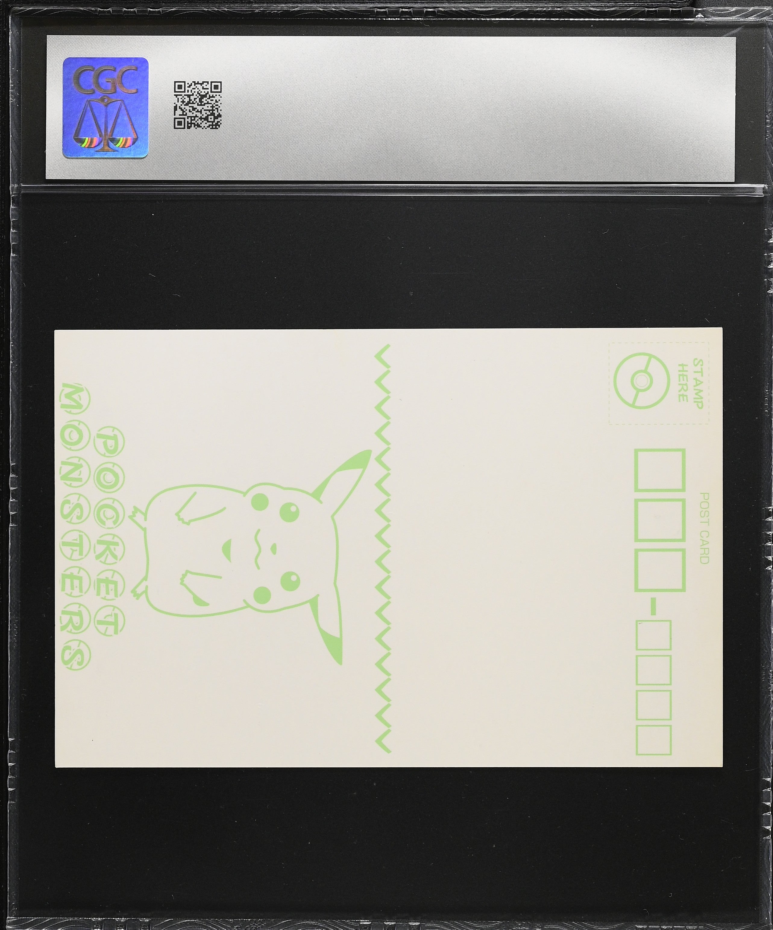 Alakazam 0088 CGC 8 1998 Pokemon Chara Mail Japanese Postcard