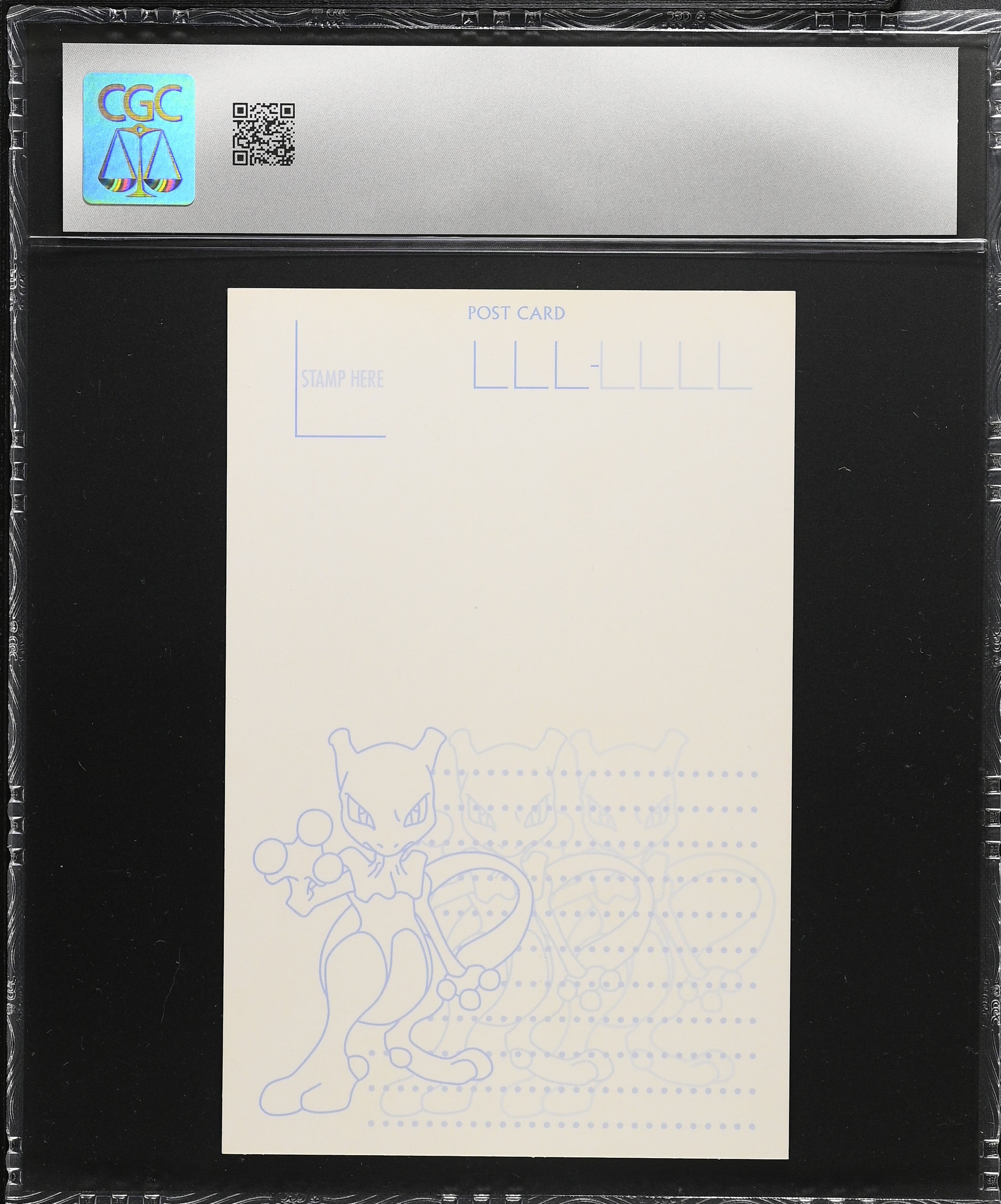 Ash Ketchum Vs. Gary Oak 0134 CGC 8.5 1999 Pokemon Chara Mail Japanese Postcard