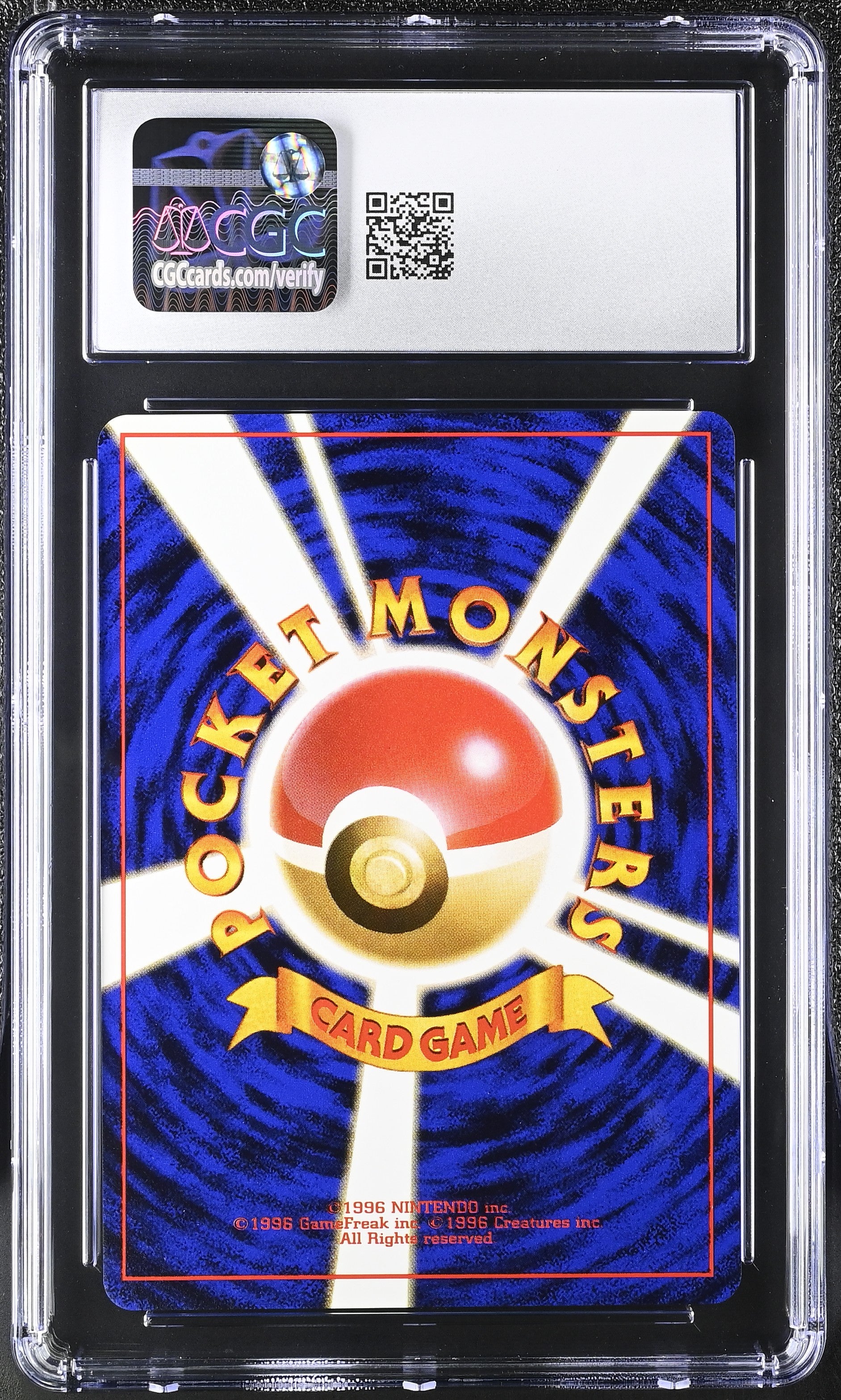 Charmander CGC 9.5 Mint+ 1997 Rocket Gang Pokemon Japanese