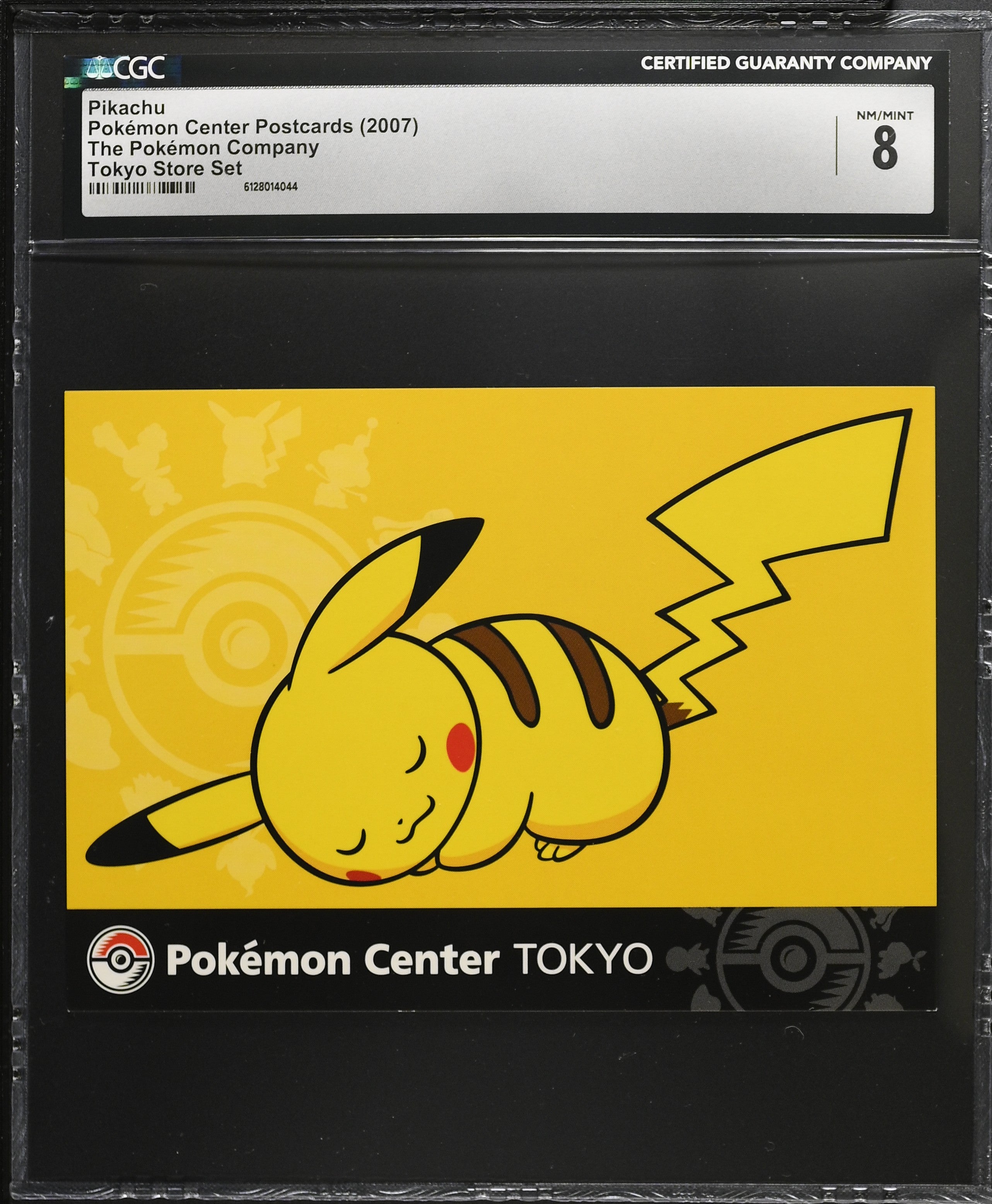 Pikachu CGC 8 2007 Tokyo Store Set Pokemon Center Postcard Japanese