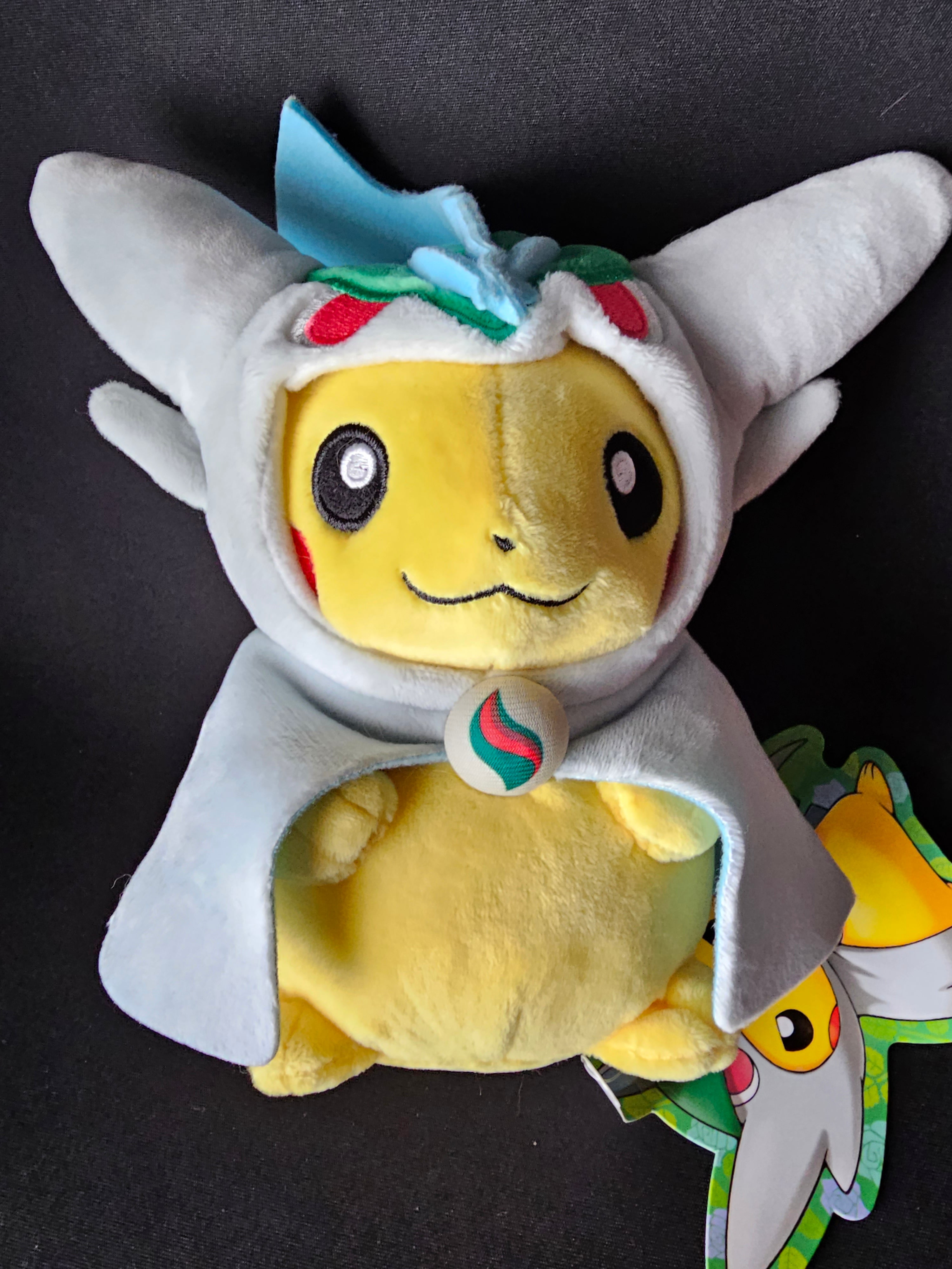 Mega Gallade Pikachu Plush Pokemon Center 2016 Official Japanese Poncho