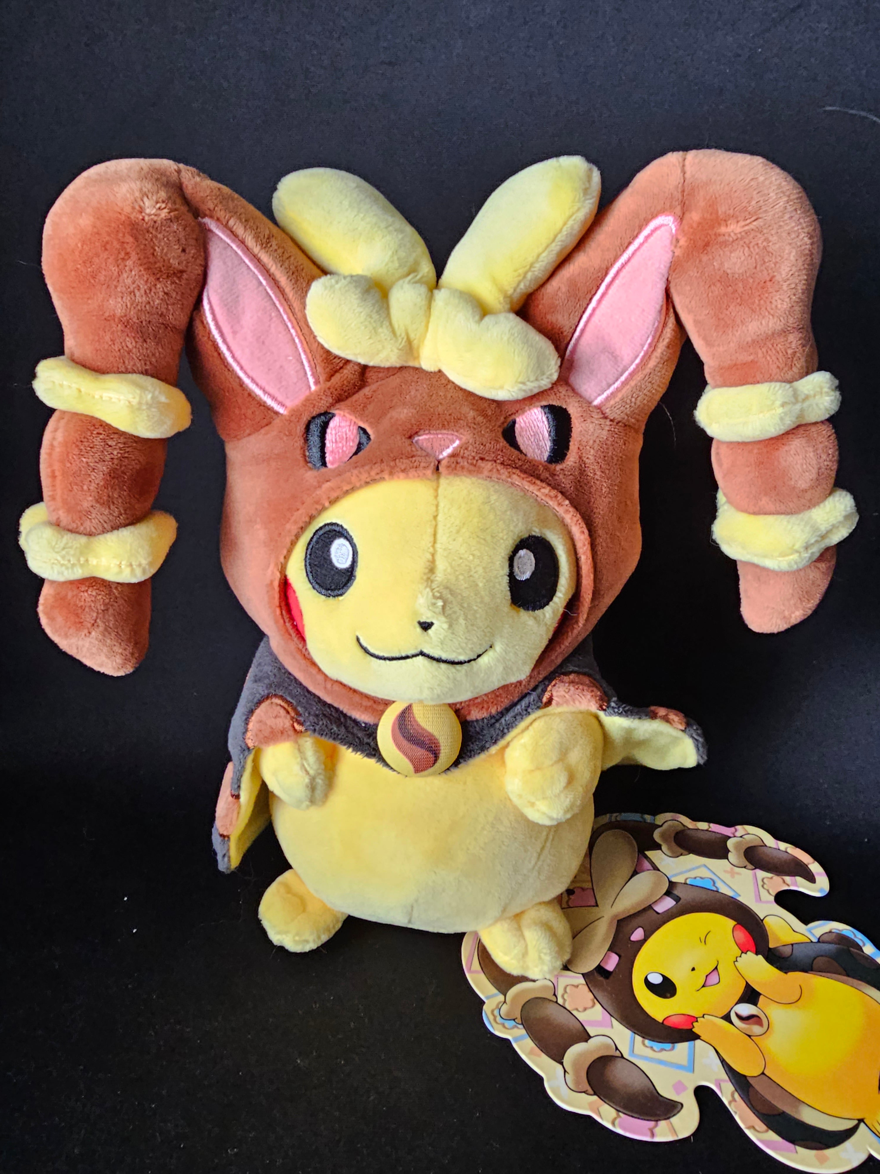 Mega Lopunny Pikachu Plush Pokemon Center Official Japanese Poncho