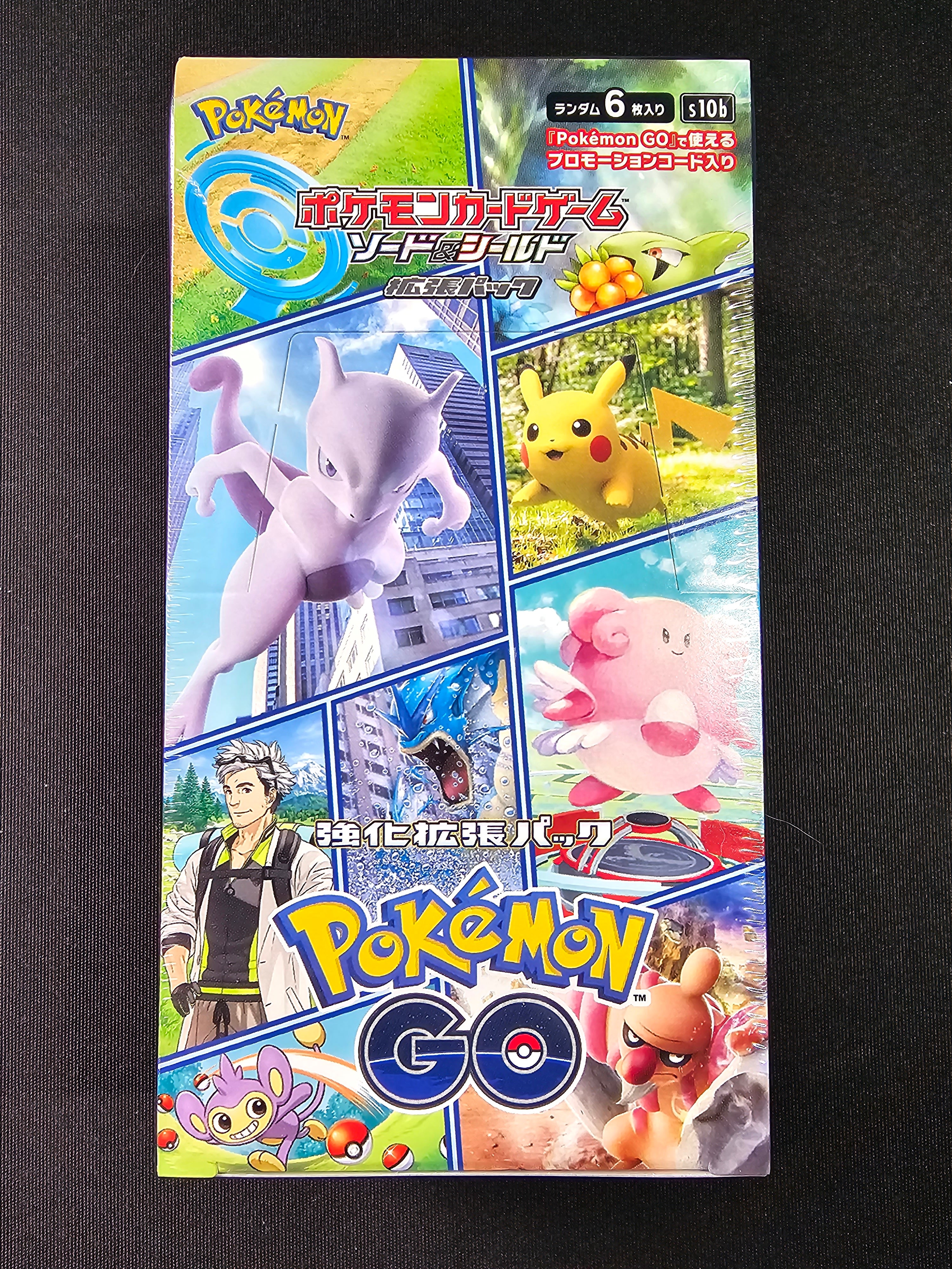 Pokemon GO S10b Booster Box Sealed Pokemon Japanese 20 Packs 6 Cards